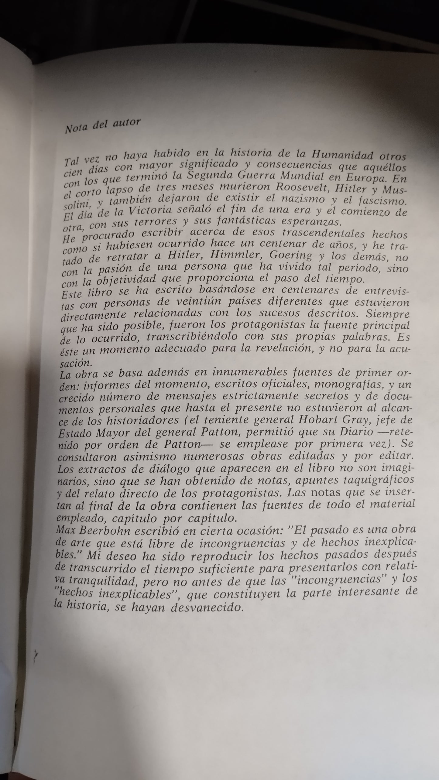 LOS ULTIMOS CIEN DÍAS POR JOHN TOLAND LIBRO USADO HISTORIA ALDAMA
