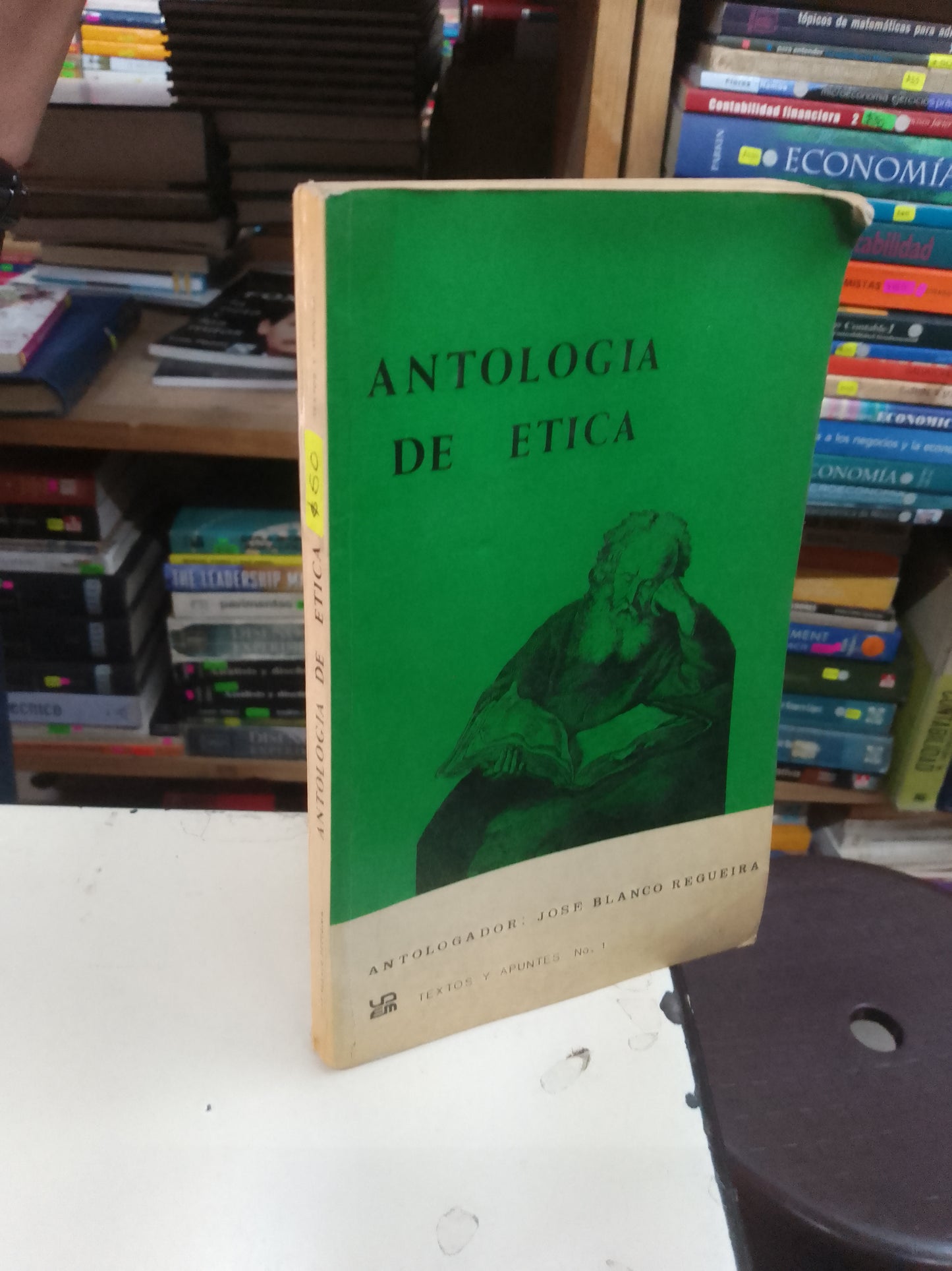 ANTOLOGÍA DE ÉTICA POR JOSÉ BLANCO REGUEIRA USADO SOCIOLOGÍA LITERARIO 207