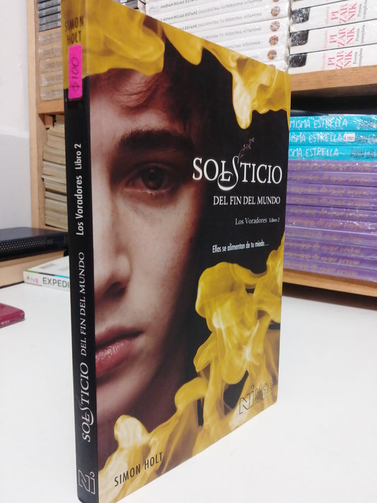 SOLSTICIO DEL FIN DEL MUNDO POR SIMON HOLT USADO NOVELA JUAREZ