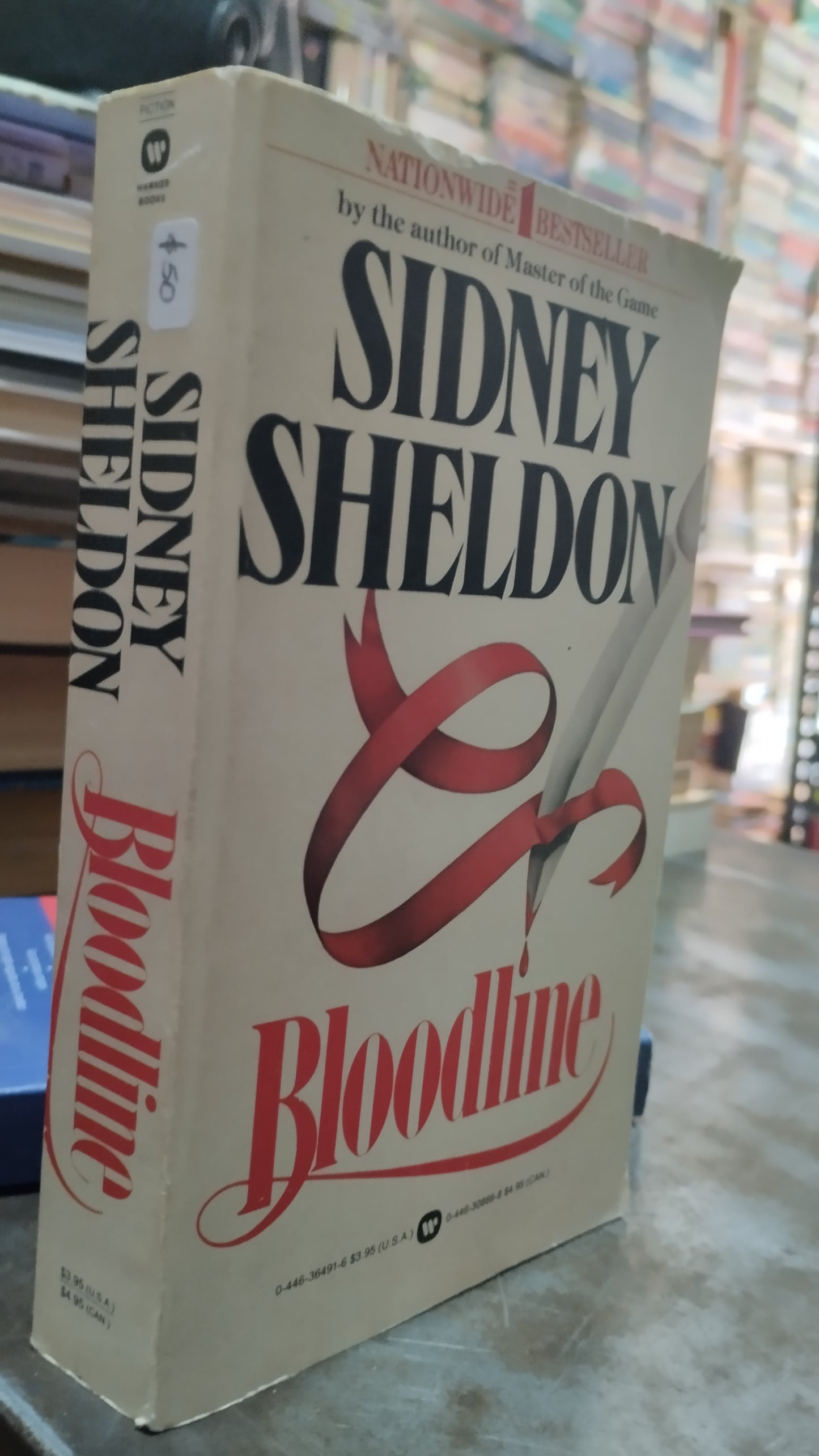 BLOODLINE POR SIDNEY SHELDON LIBRO USADO IDIOMAS ALDAMA