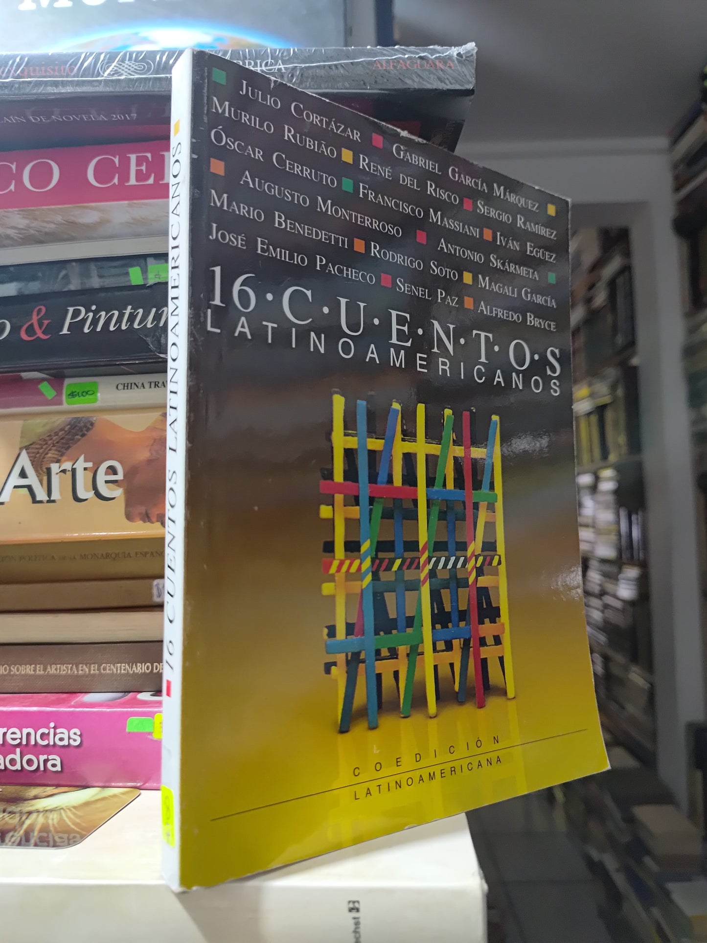 16 CUENTOS LATINOAMERICANOS POR VARIOS AUTORES USADO NOVELAS JUAREZ