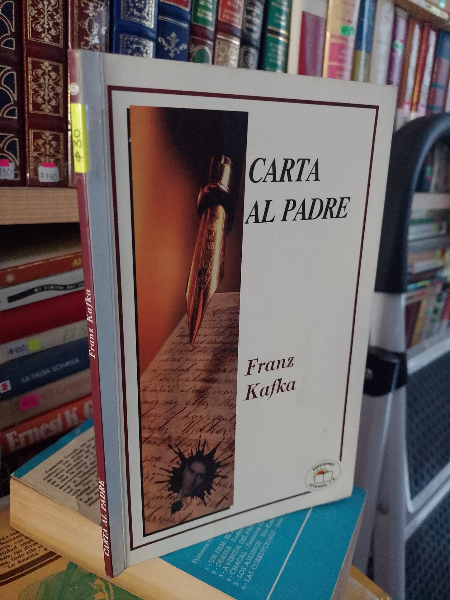 CARTA AL PADRE POR FRANZ KAFKA USADO NOVELA JUAREZ 507