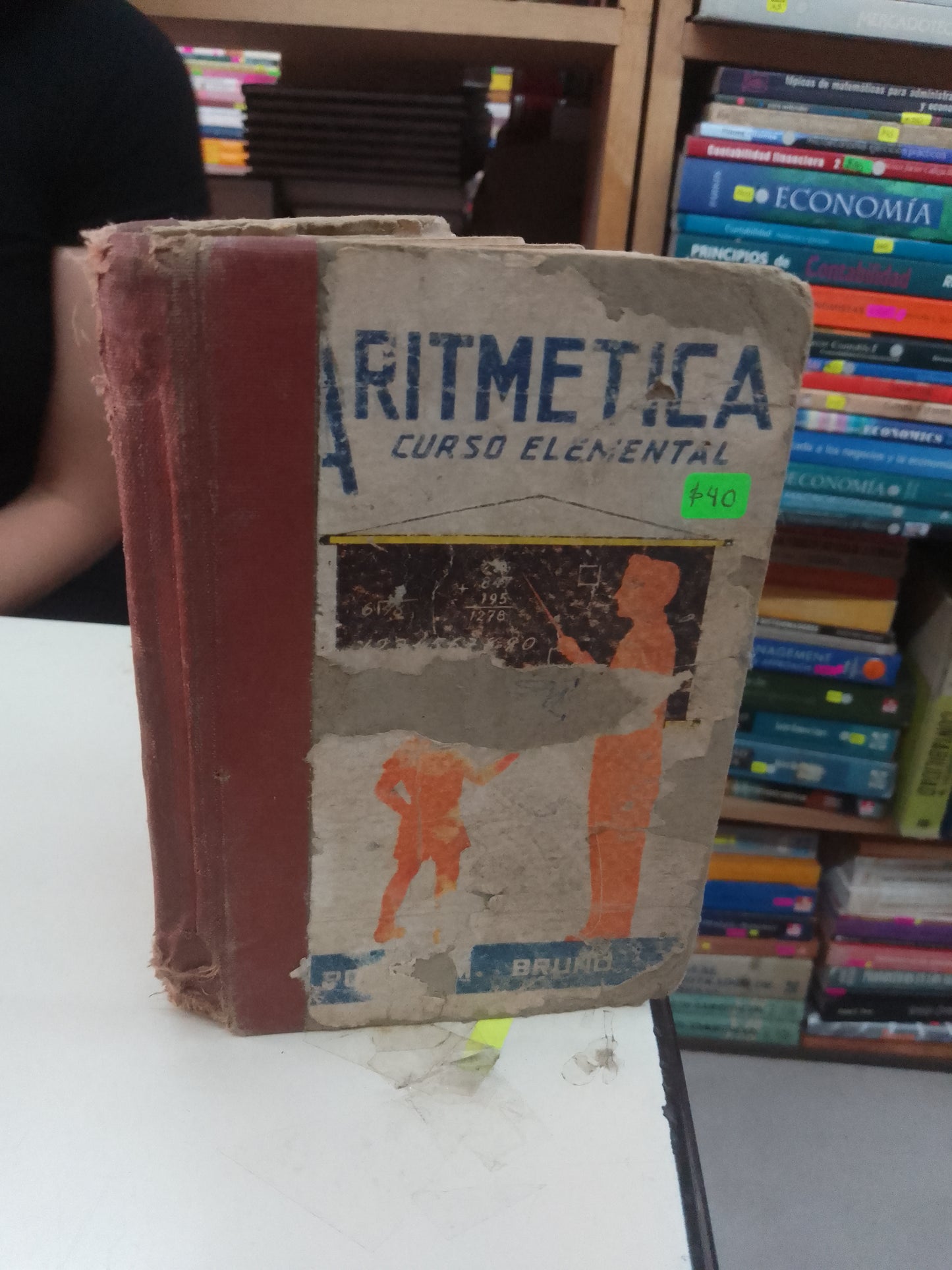 ARITMÉTICA CURSO ELEMENTAL POR G.M. BRUÑO USADO MATEMÁTICAS LITERARIO 207