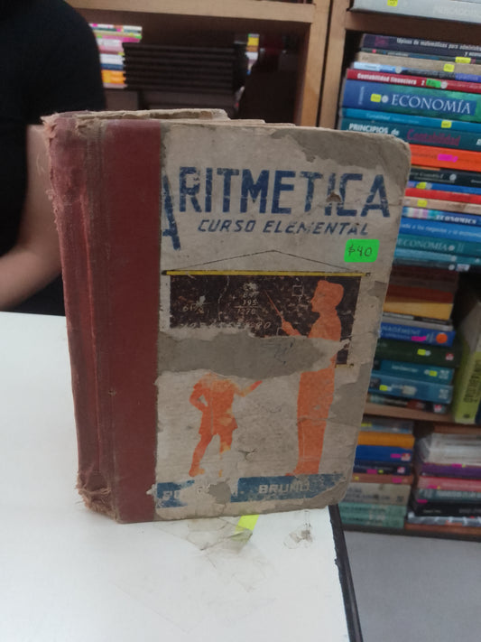 ARITMÉTICA CURSO ELEMENTAL POR G.M. BRUÑO USADO MATEMÁTICAS LITERARIO 207