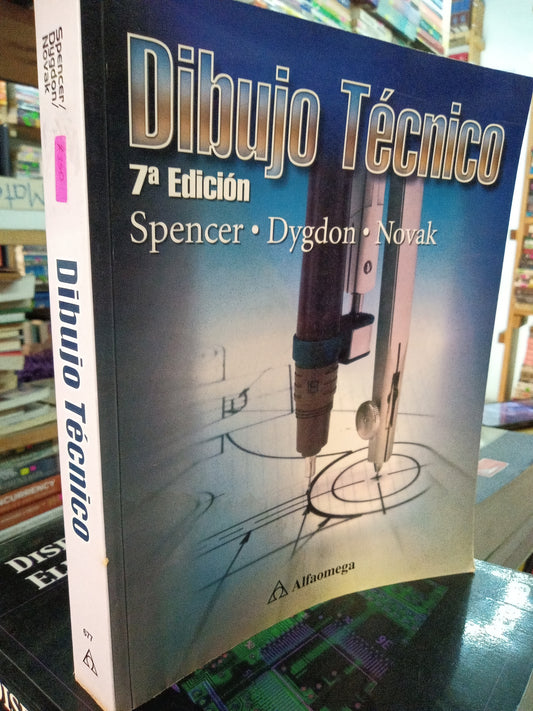 DIBUJO TECNICO POR SPENCER DYGDON USADO ARQUITECTURA  LITERARIO 207