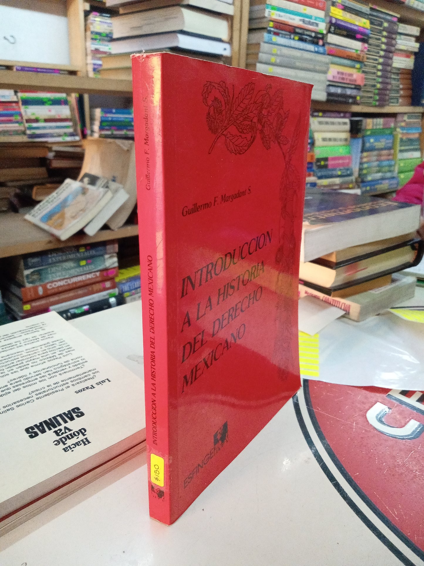 INTRODUCCION A LA HISTORIA DEL DERECHO MEXICANO POR GUILLERMO F MARGADSNT USADO DERECHO LITERARIO 207