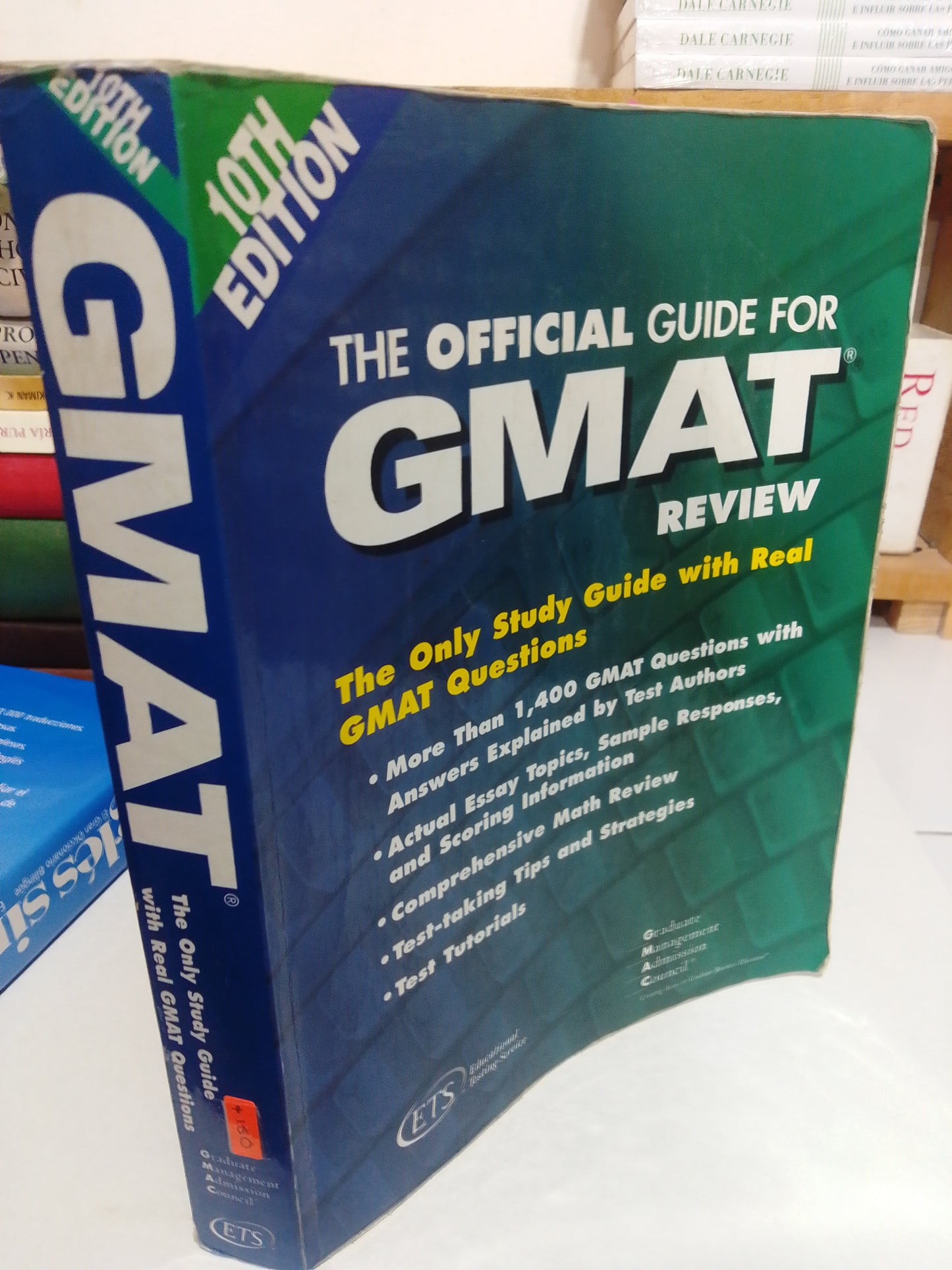 THE OFFICIAL GUIDE FOR GMAT REVIEW THE ONLY STUDY GUIDE USADO IDIOMAS JUAREZ