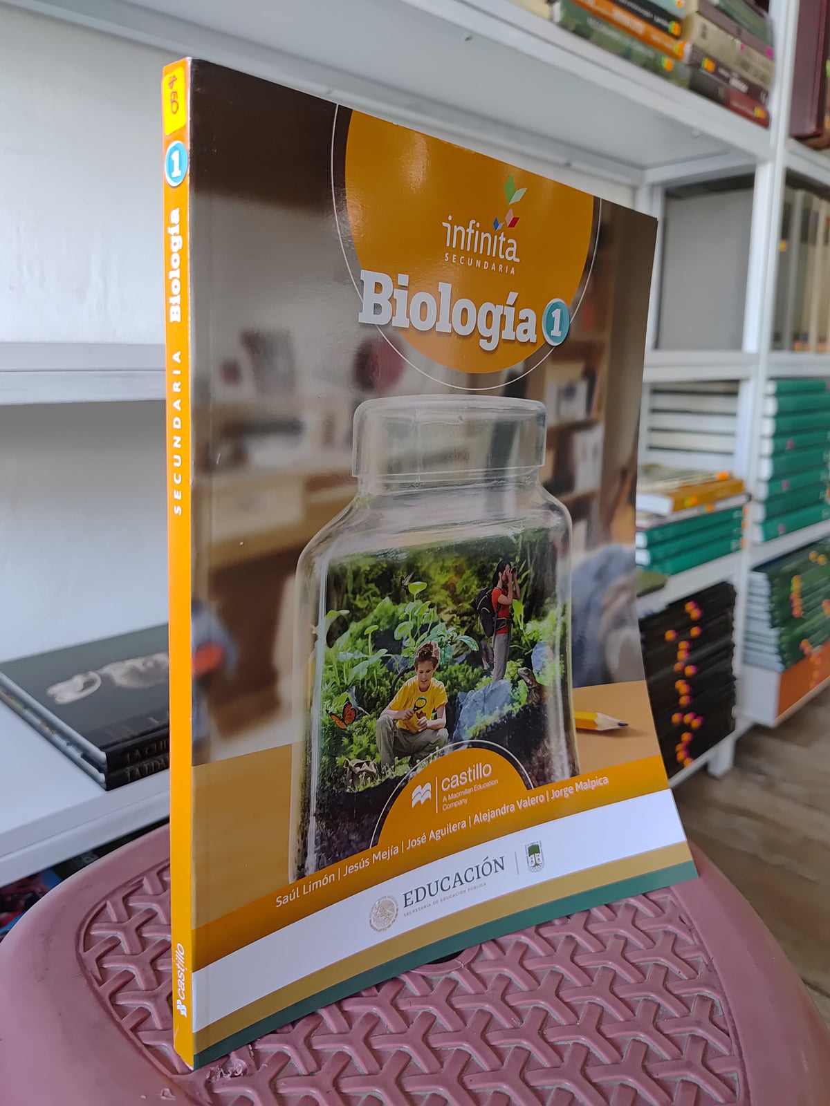 BIOLOGIA 1 POR EDITORIAL CASTILLO USADO BIOLOGIA JUAREZ 515