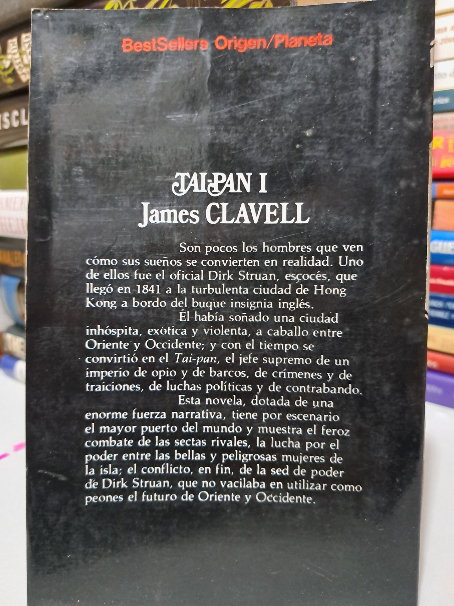 TAI-PAN I JAMES CLAVELL #31 USADO NOVELA JUÁREZ