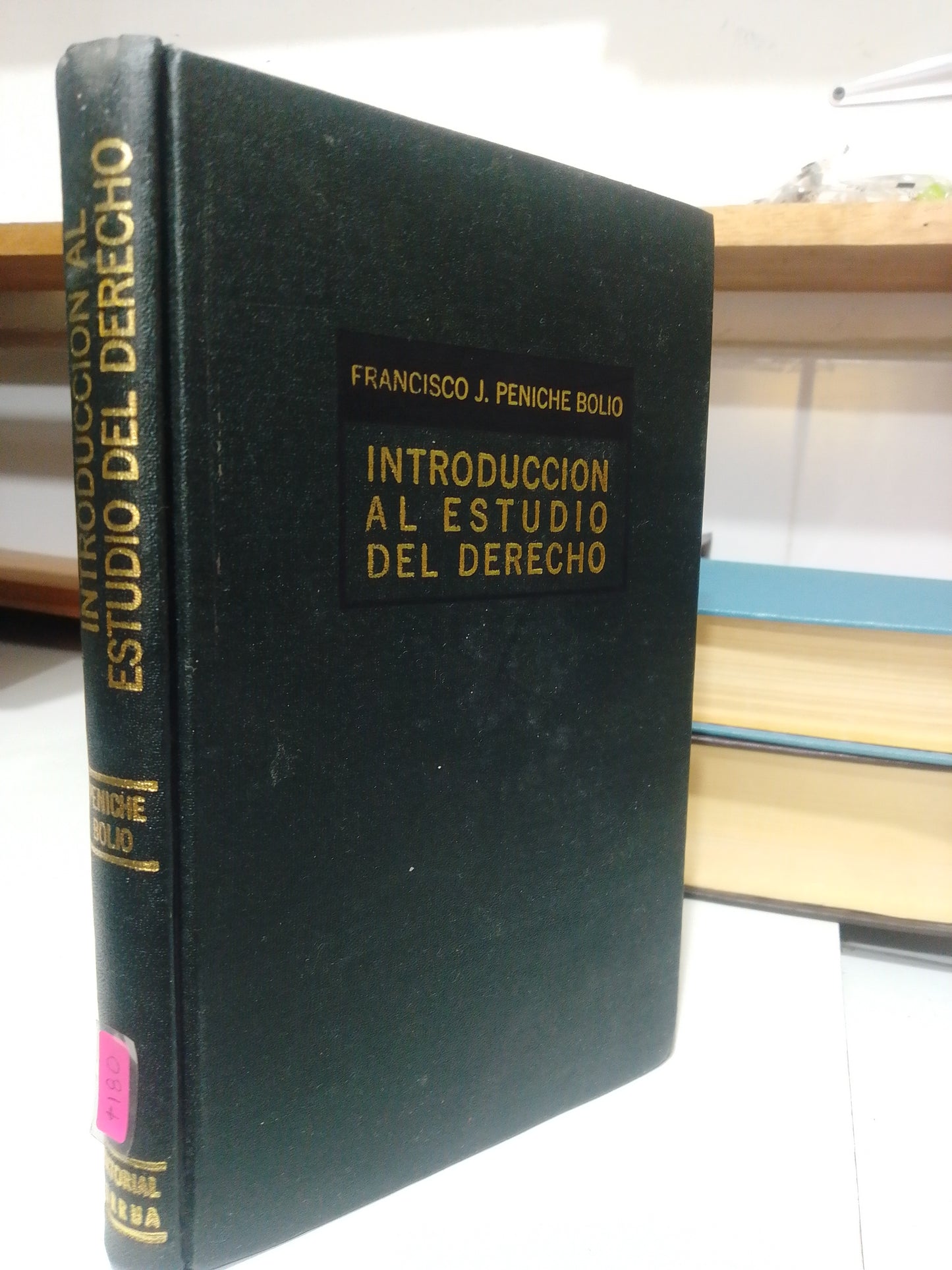 INTRODUCCION AL ESTUDIO DEL DERECHO POR FRANCISCO PENICHE BOLIO USADO DERECHO JUAREZ