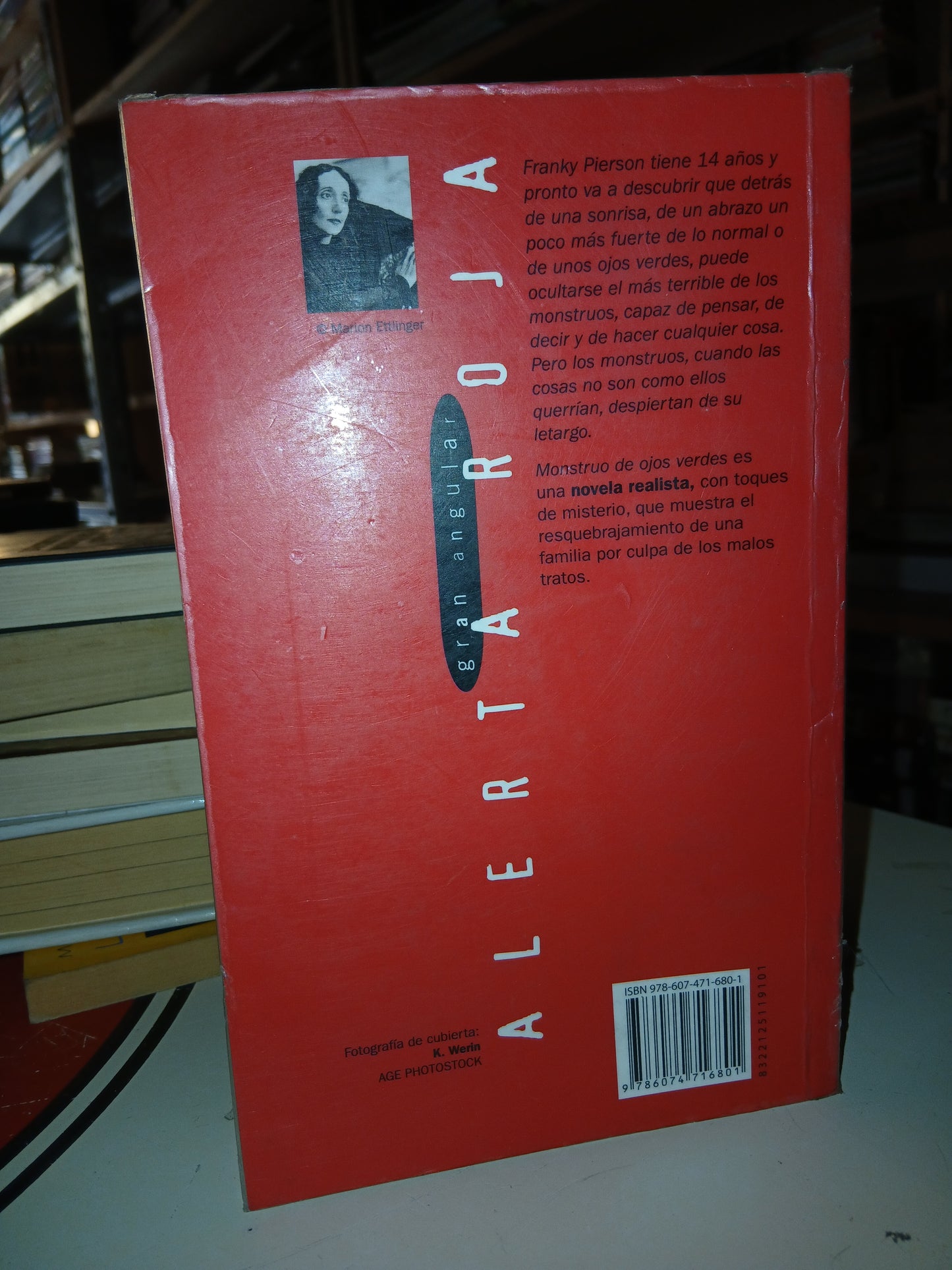 MONSTRUO DE OJOS VERDES POR JOYCE CAROL OATES USADO NOVELA LITERARIO 207