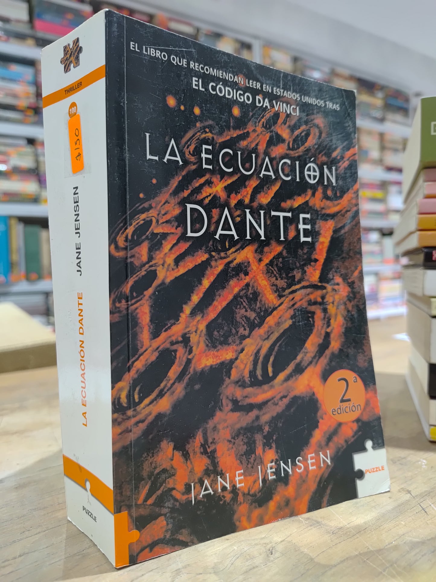 LA ECUACION DANTE POR JANE JENSEN USADO NOVELAS JUAREZ 515