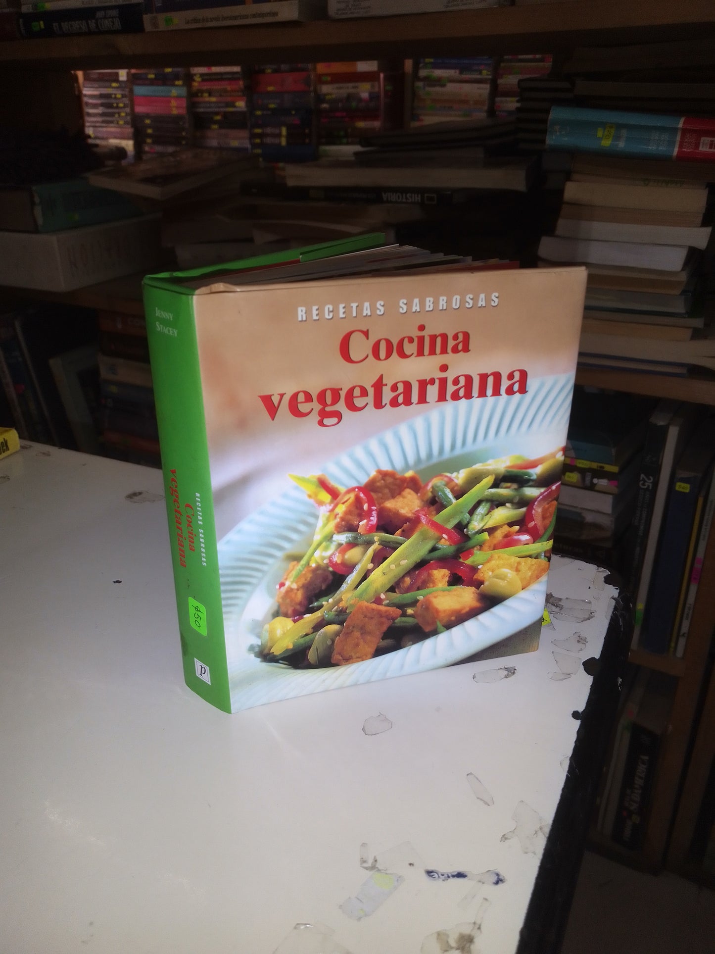 RECETAS SABROSAS COCINA VEGETARIANA POR JENNY STACEY USADO COCINA LITERARIO 207
