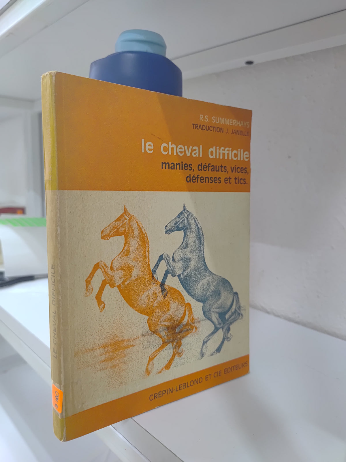 LE CHAVAL DIFFICILE POR R. S. SUMMERHAYS USADO BIOLOGIA JUAREZ 515