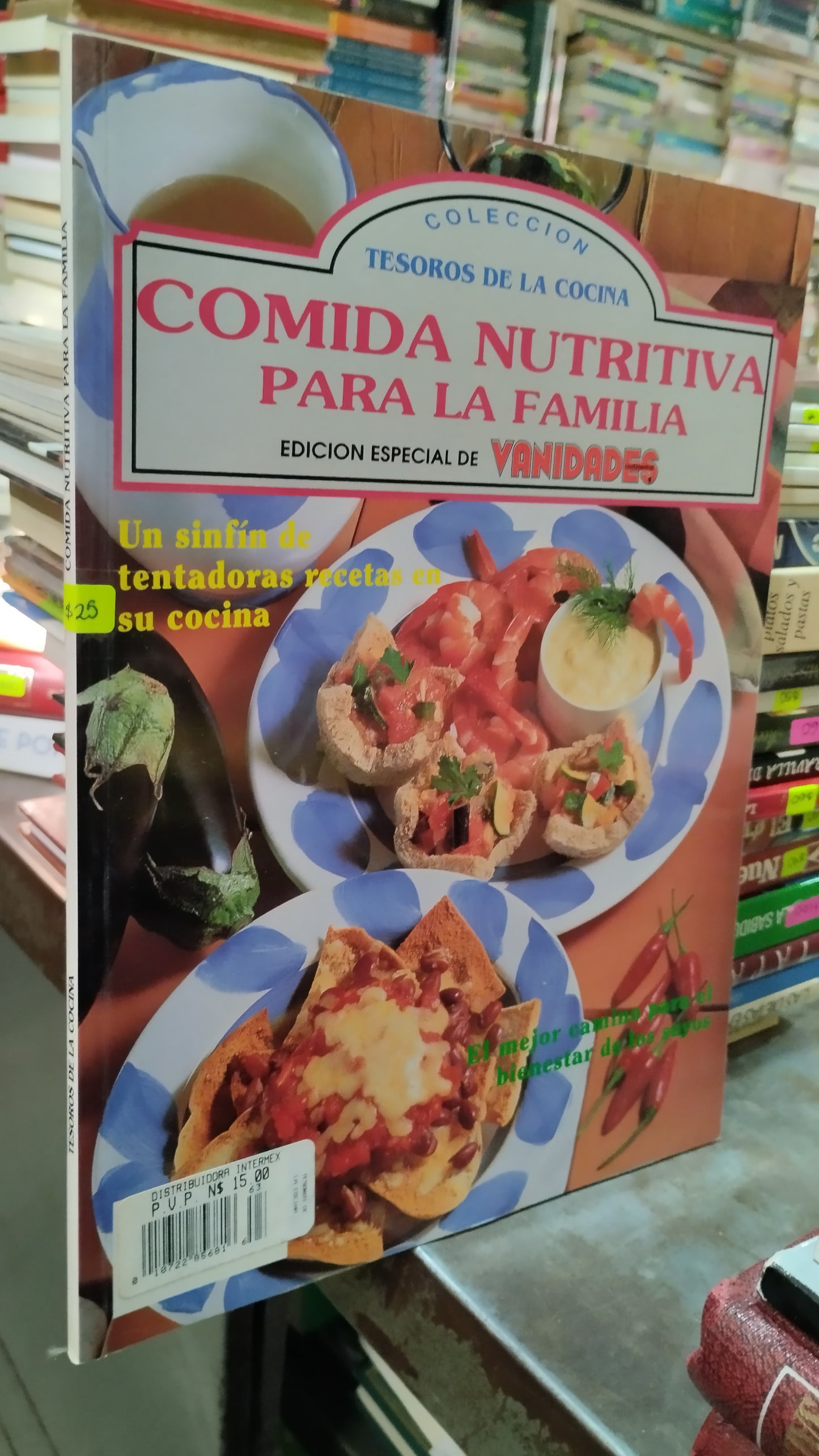COMIDA NUTRITIVA PARA LA FAMILIA LIBRO USADO COCINA ALDAMA