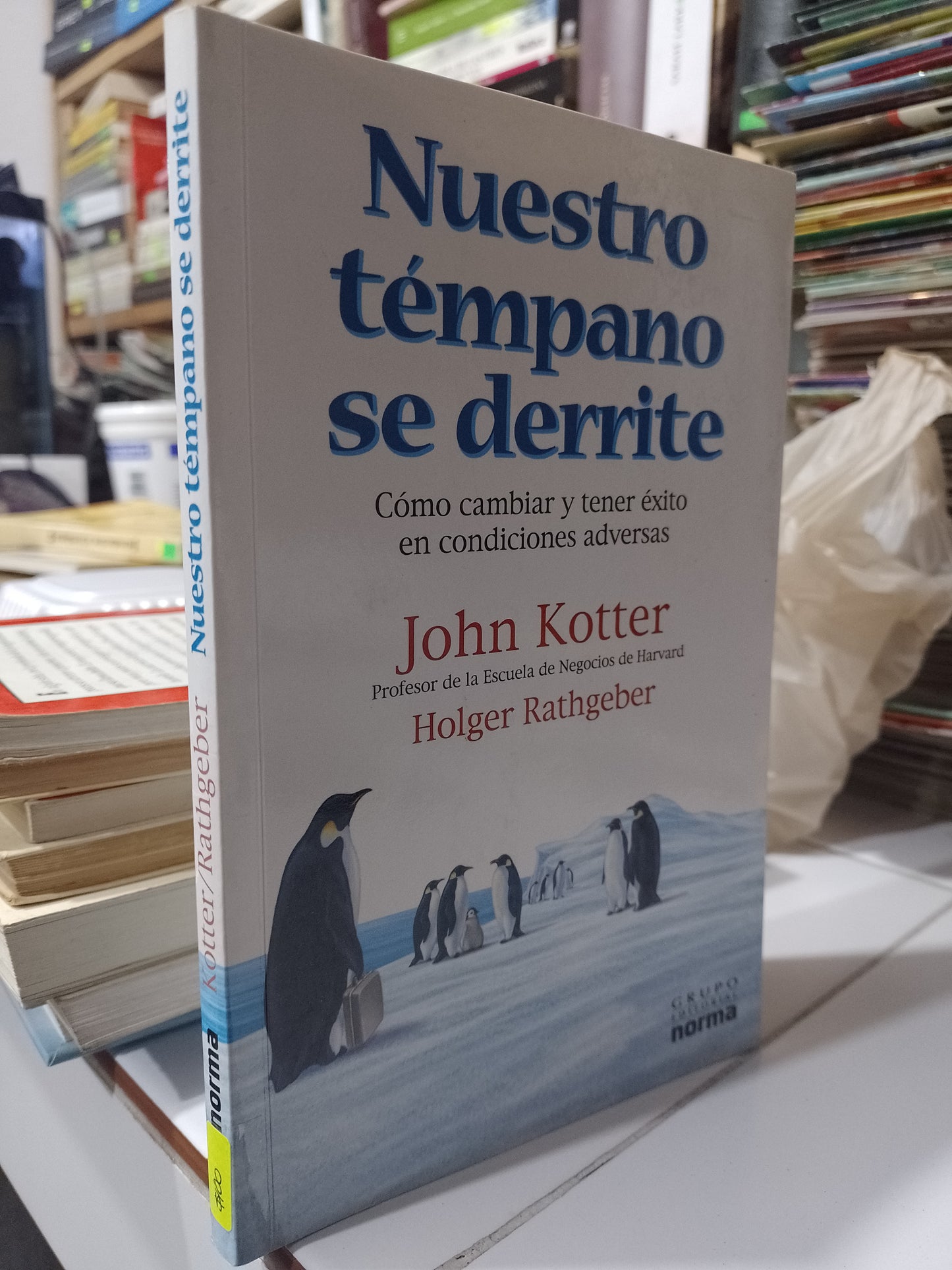 NUESTRO TEMPANO SE DERRITE POR JOHN KOTTER USADO SUPERACION PERSONAL JUAREZ 507