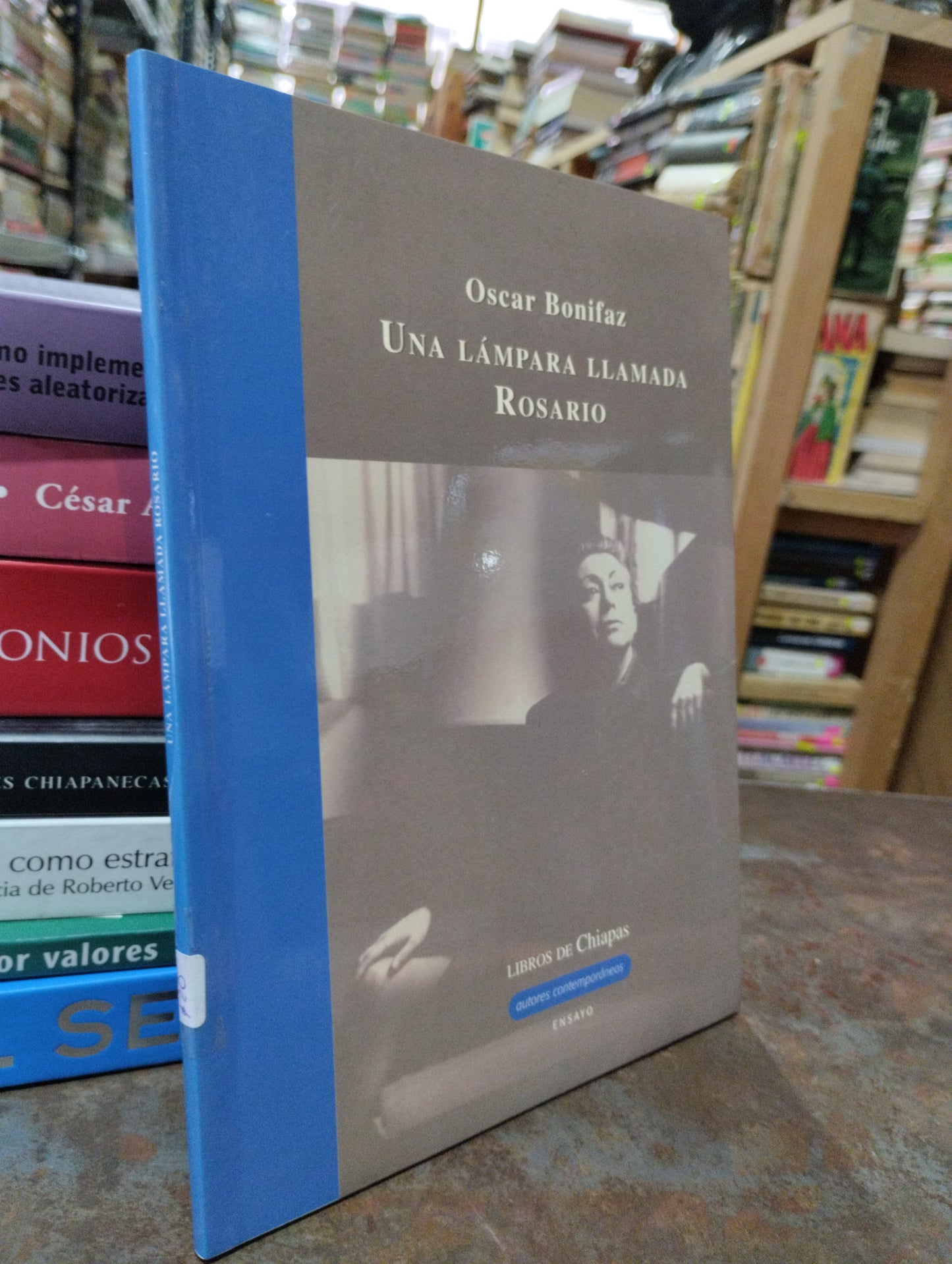 UNA LAMPARA LLAMADA ROSARIO POR OSCAR BONIFAZ USADO HISTORIA ALDAMA