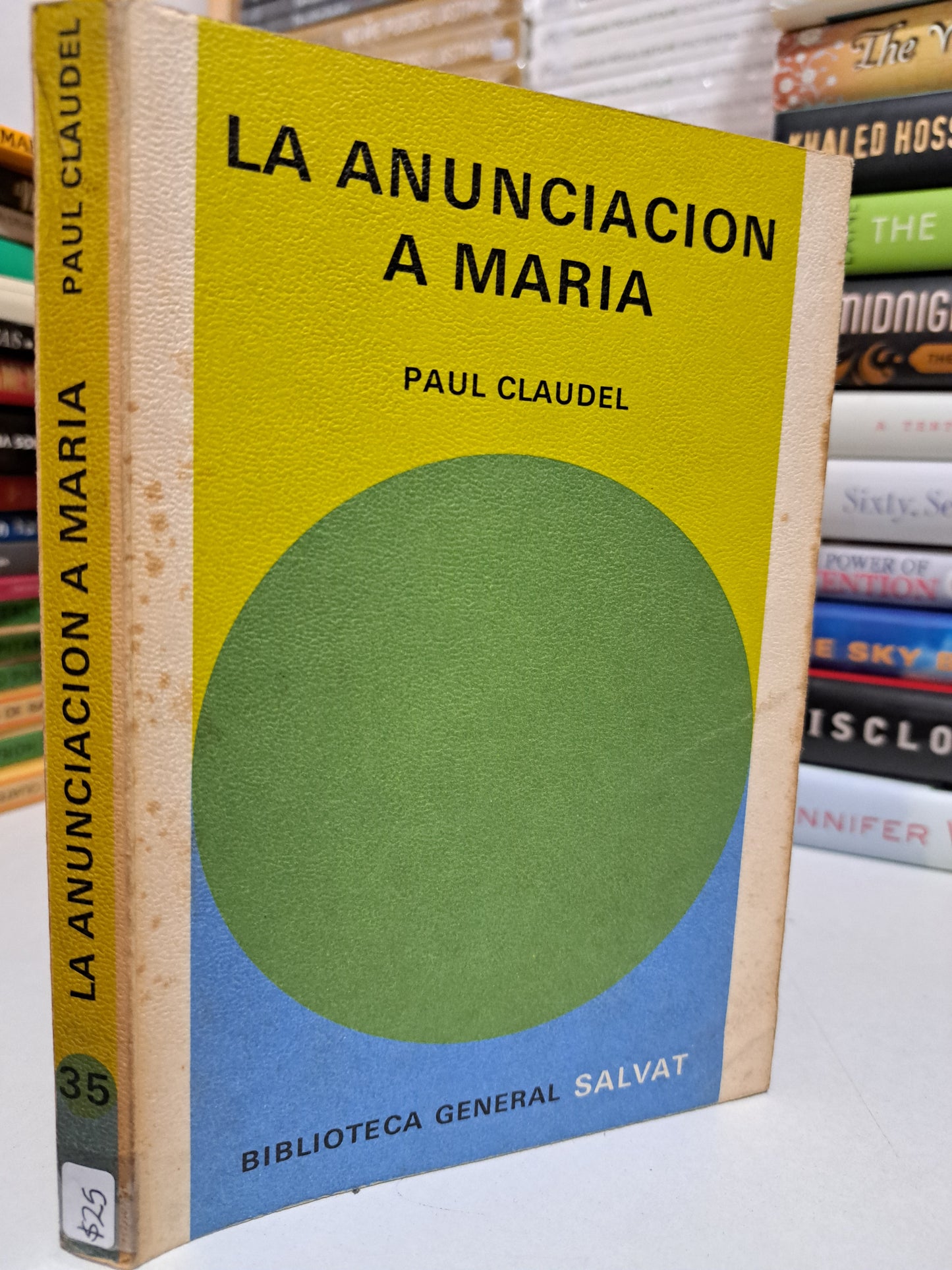 LA ANUNCIACIÓN A MARÍA PAUL CLAUDEL USADO NOVELA JUÁREZ