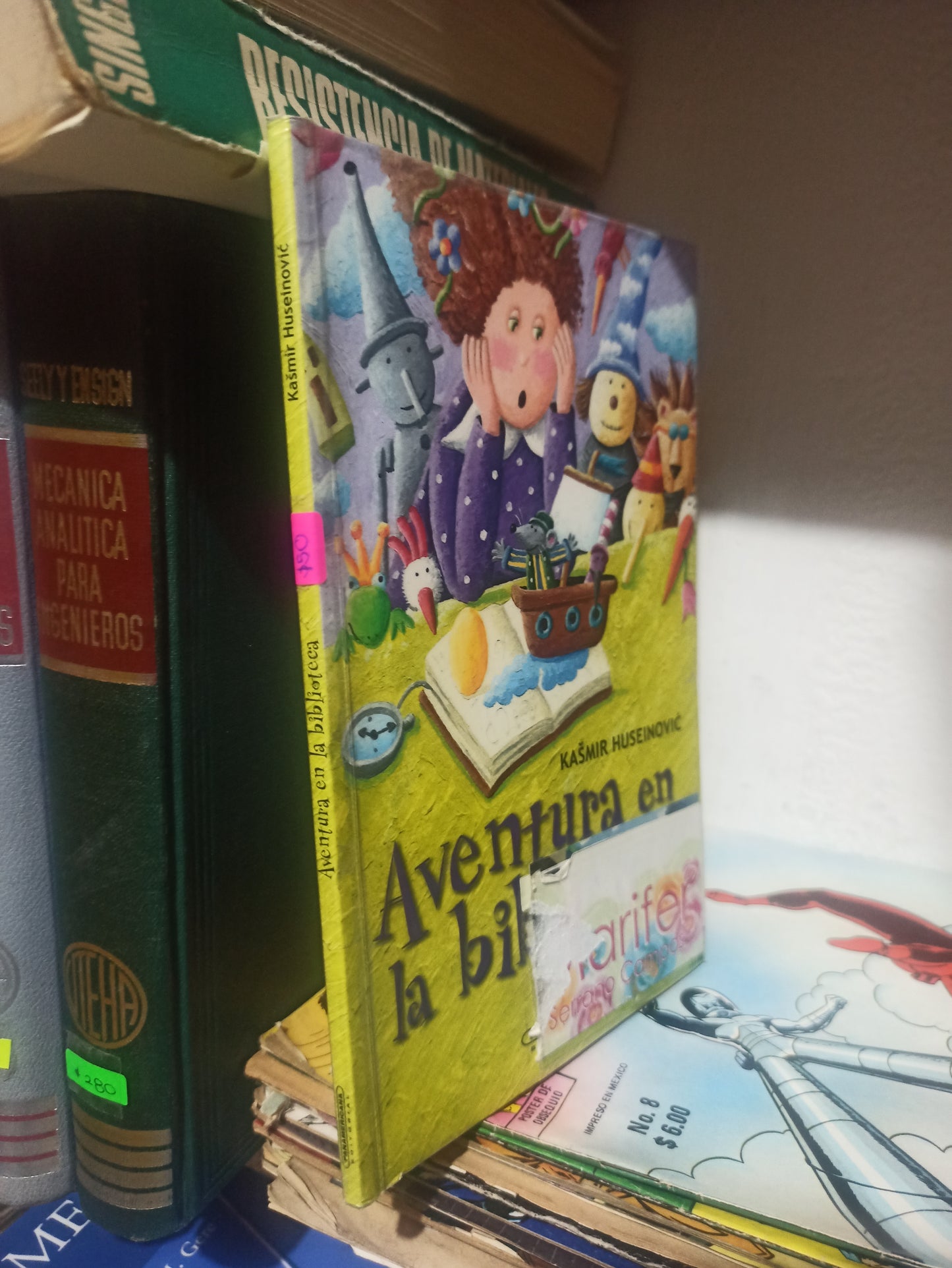AVENTURA EN LA BIBLIOTECA KASMIR HUSEINOVIC USADO INFANTILES JUÁREZ