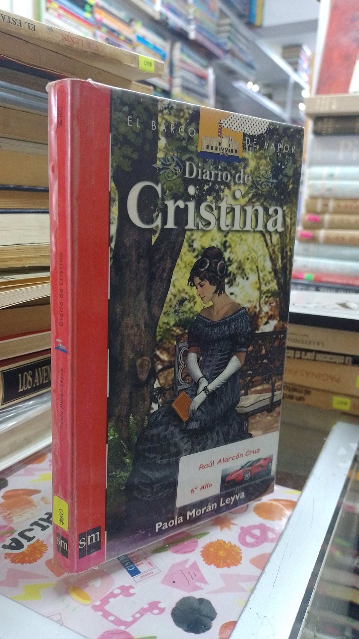 DIARIO DE CRISTINA POR PAOLA MORAN LEYVA USADO NOVELA INSTITUTO LITERATIO 207