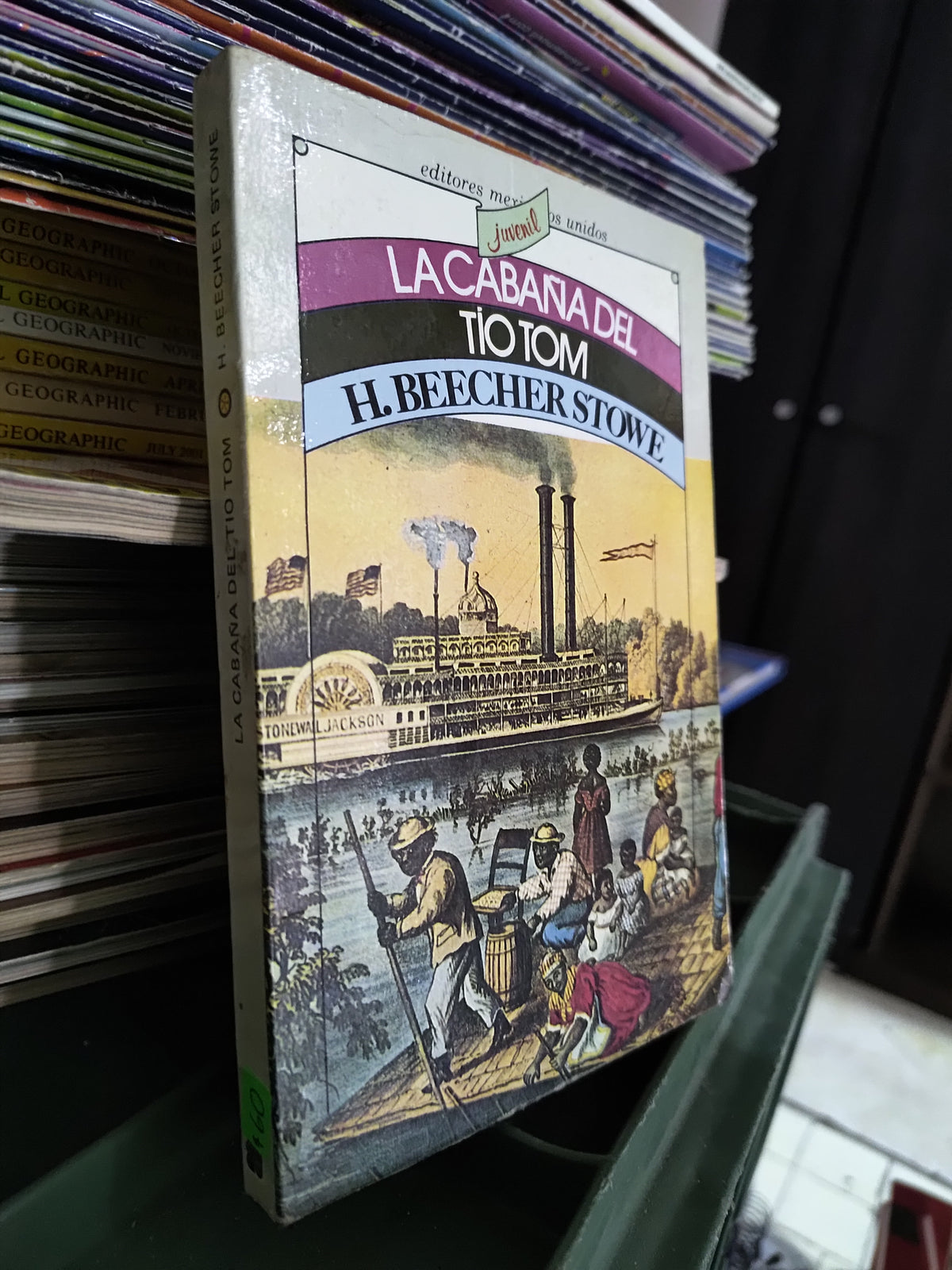 LA CABAÑA DEL TIO TOM POR H. BEECHER STOWE USADO NOVELAS JUAREZ 515