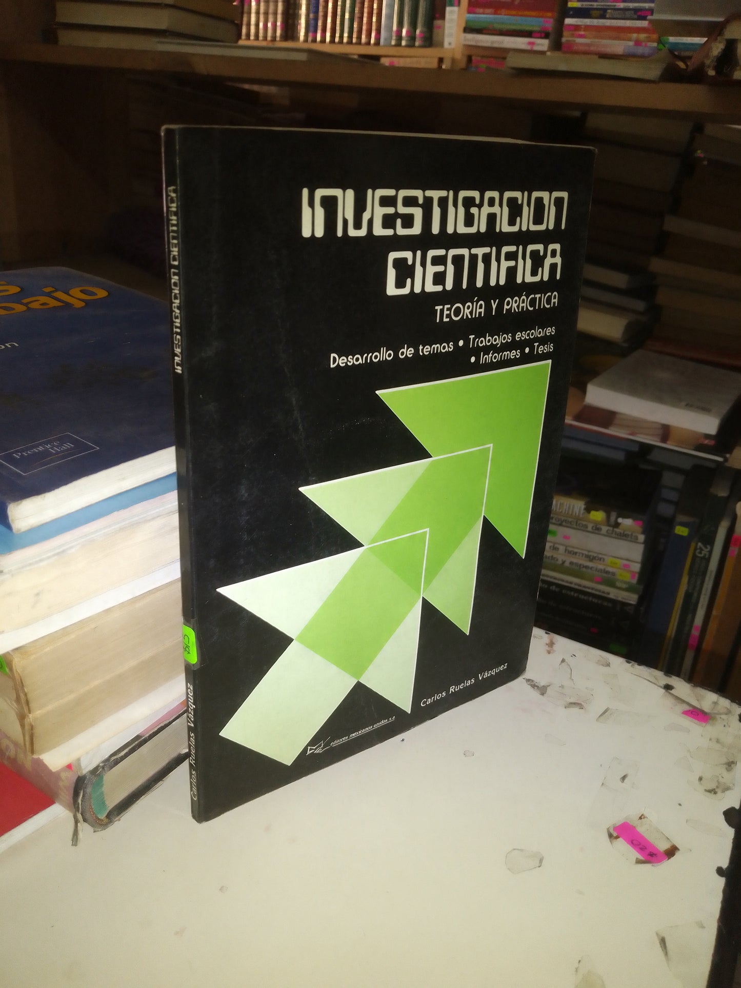 INVESTIGACIÓN CIENTÍFICA POR CARLOS RUELAS VÁZQUEZ USADO EDUCACIÓN LITERARIO 207