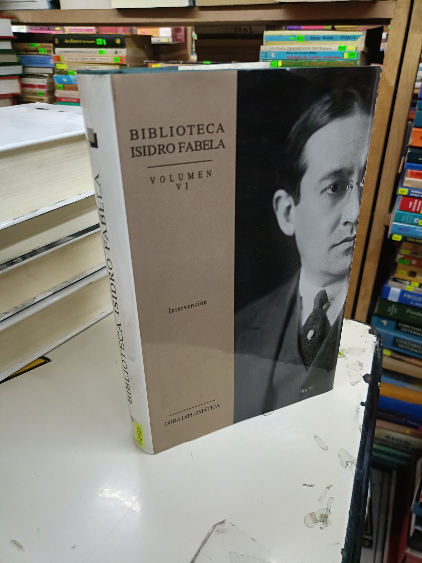 BIBLIOTECA ISIDRO FABELA VOLUMEN VI INTERVENCIÓN USADO HISTORIA LITERARIO 207