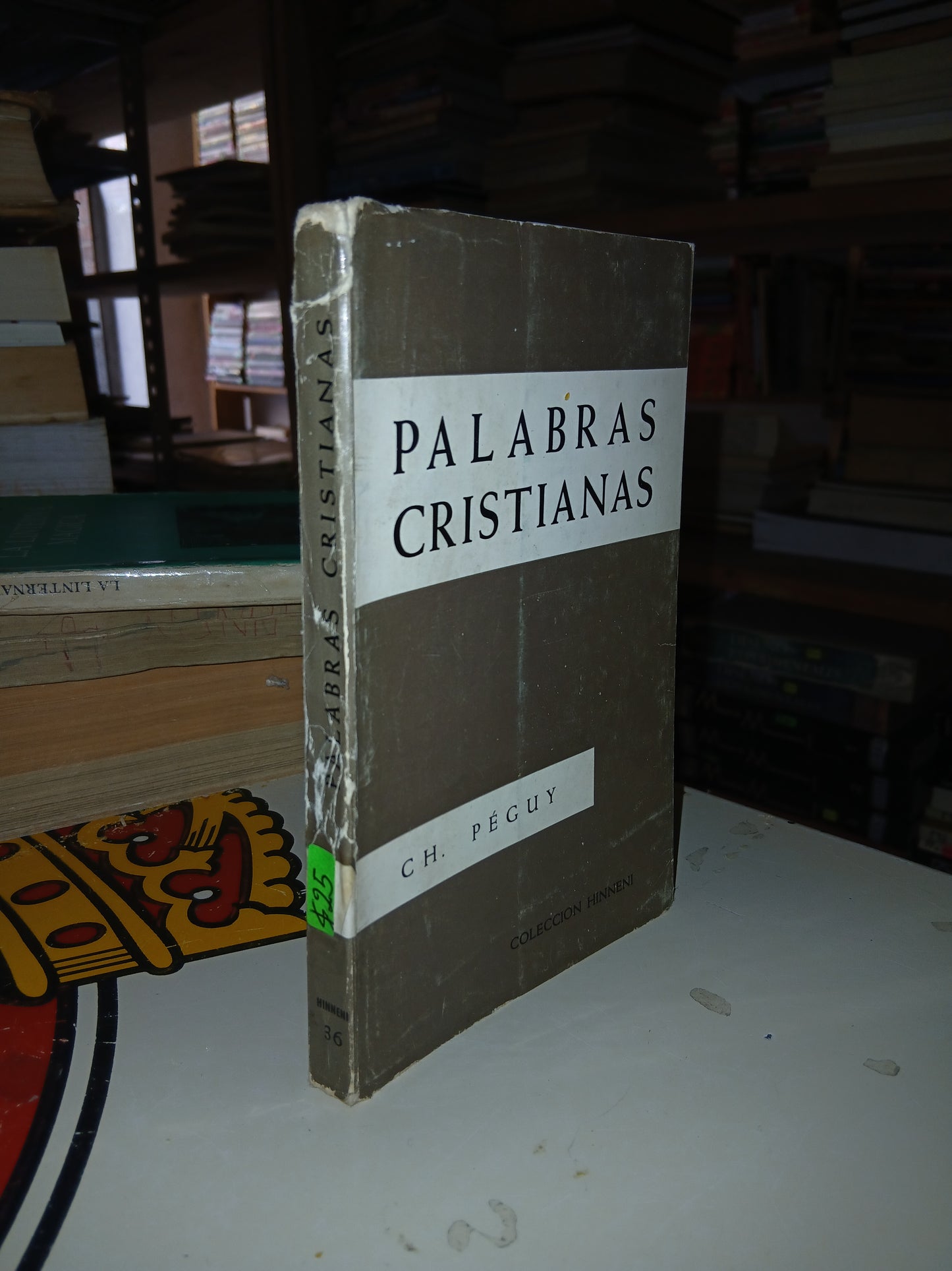 PALABRAS CRISTIANAS POR CH. PÉGUY USADO RELIGIÓN LITERARIO 207