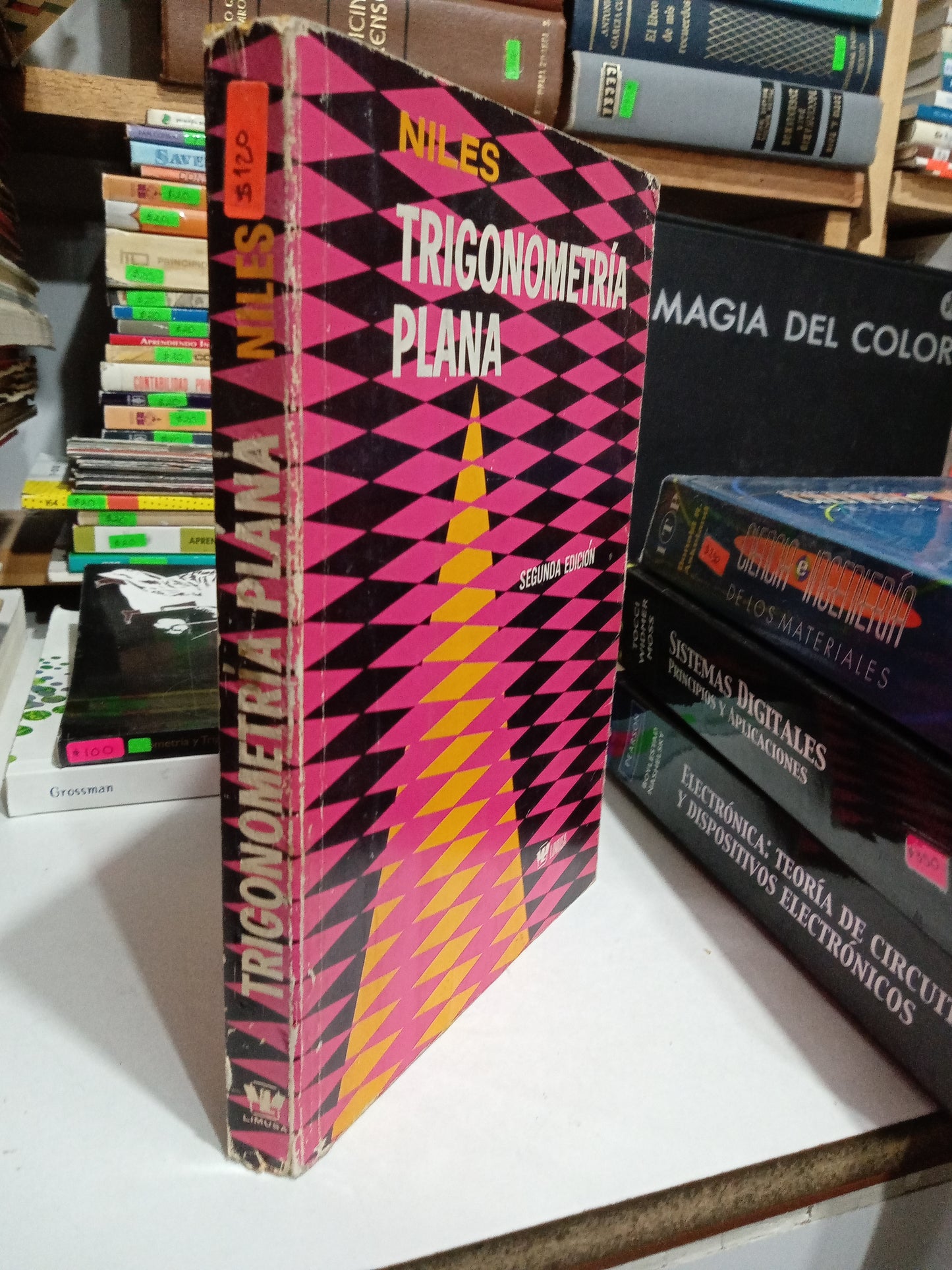 TRIGONOMETRÍA PLANA SEGUNDA EDICION POR NILES USADO MATEMÁTICAS JUÁREZ