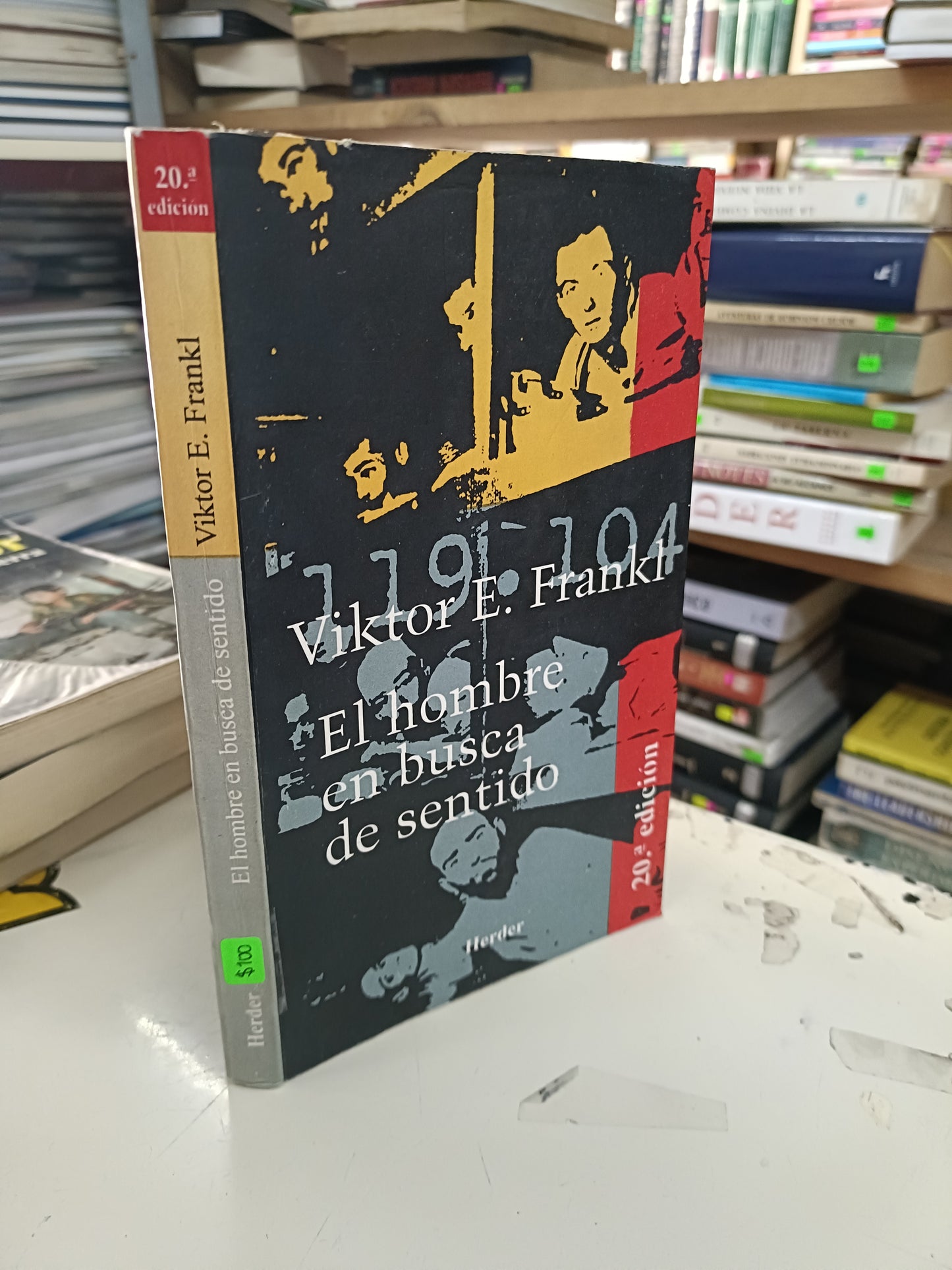 EL HOMBRE EN BUSCA DE SENTIDO POR VIKTOR E. FRANKL USADO SUPERACIÓN PERSONAL LITERARIO 207