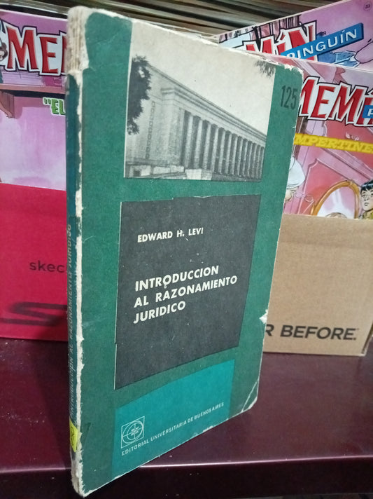 INTRODUCCION AL RAZONAMIENTO JURÍDICO POR EDWARD H. LEVI USADO DERECHO LITERARIO 305