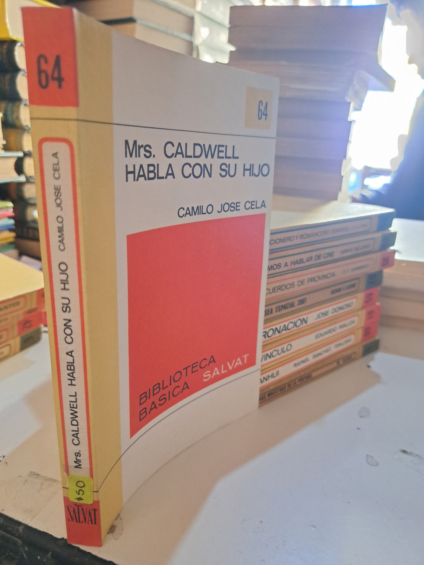 MRS. CALDWELL HABLA CON SU HIJO CAMILO JOSE CELA USADO NOVELA LITERARIO 207