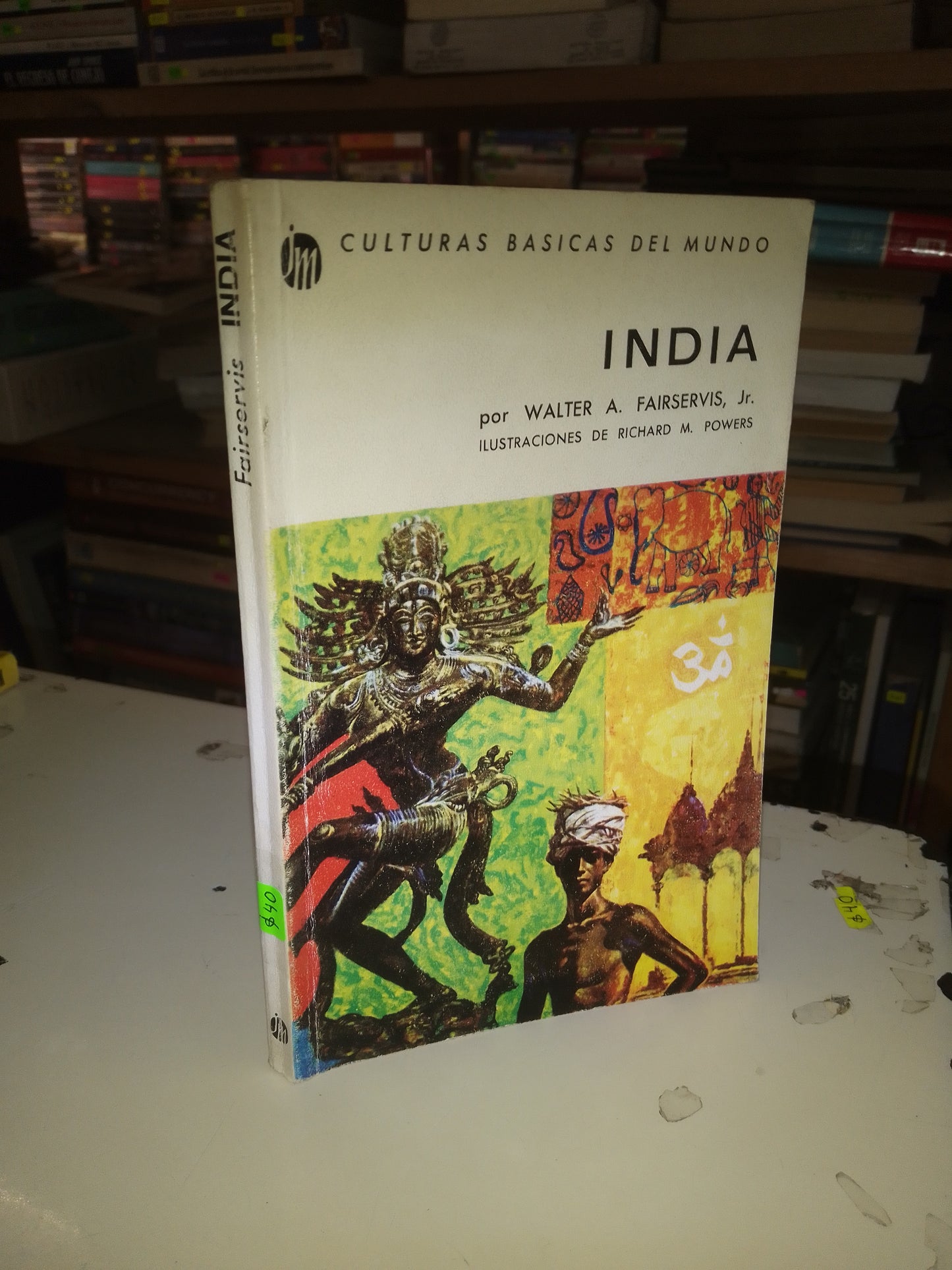 INDIA POR WALTER A. FAIRSERVIS USADO HISTORIA LITERARIO 207