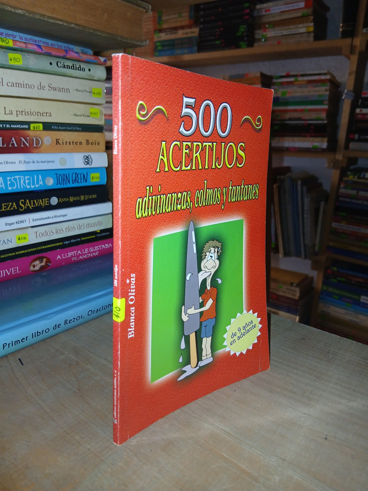 500 ACERTIJOS, ADIVINANZAS, COLMOS Y TANTANES POR BLANCA OLIVAS USADO INFANTIL LITERARIO 207