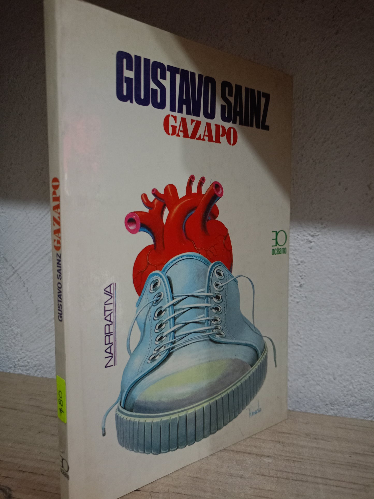 GAZAPO POR GUSTAVO SAINZ USADO NOVELA LITERARIO 305