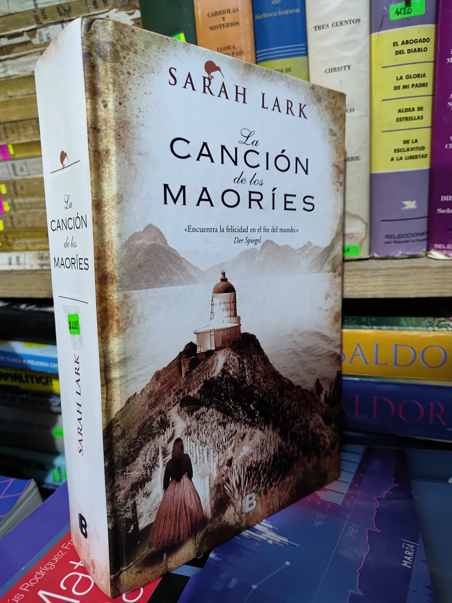 LA CANCION DE LOS MAORIES POR SARAH LARK USADO NOVELAS JUAREZ 507