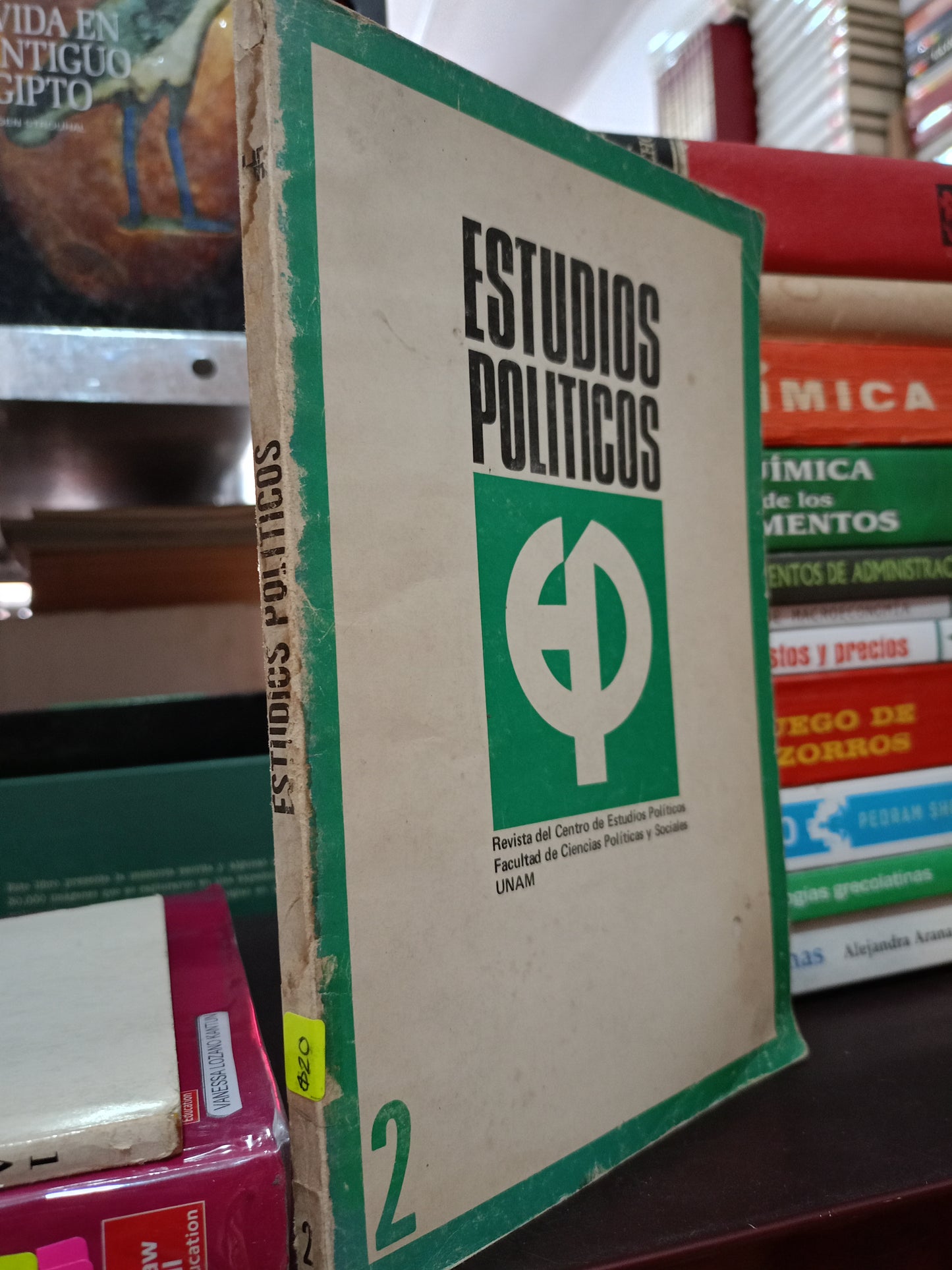 ESTUDIOS POLITICOS USADO POLITICA LITERARIO 305