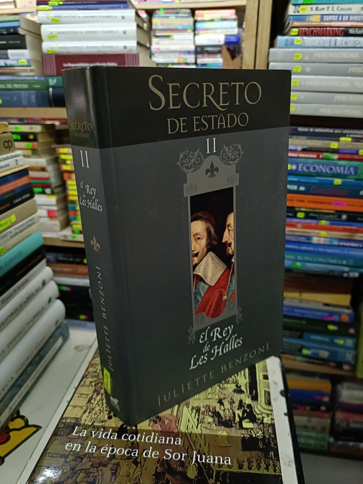 SECRETO DE ESTADO II EL REY DE LES HALLES POR JULIETTE BENZONI USADO NOVELA LITERARIO 207