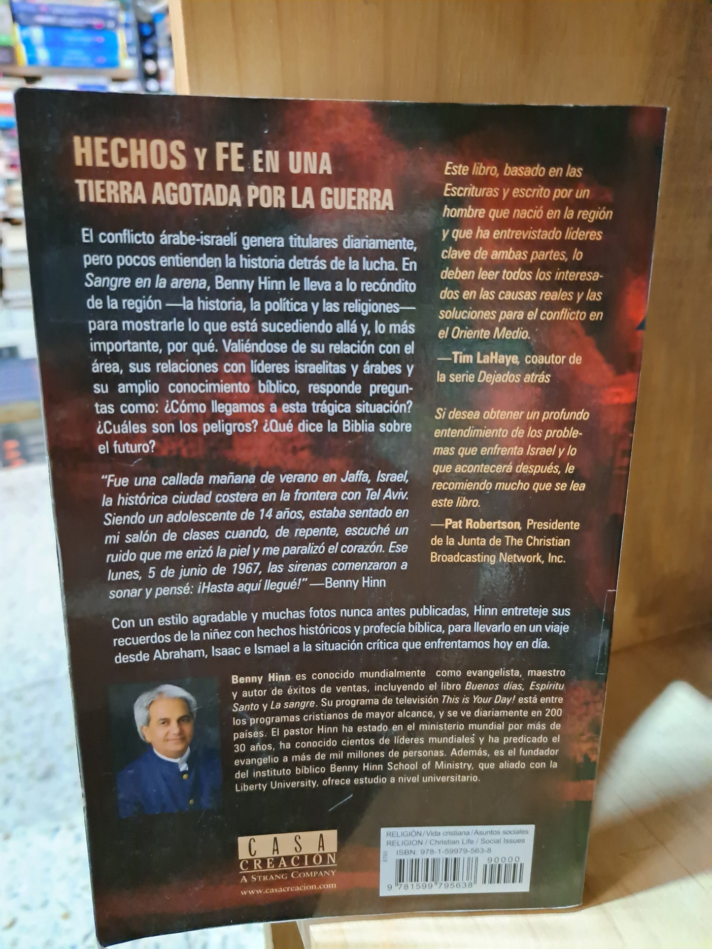 SANGRE EN LA ARENA BENNY HINN USADO POLÍTICA ALDAMA