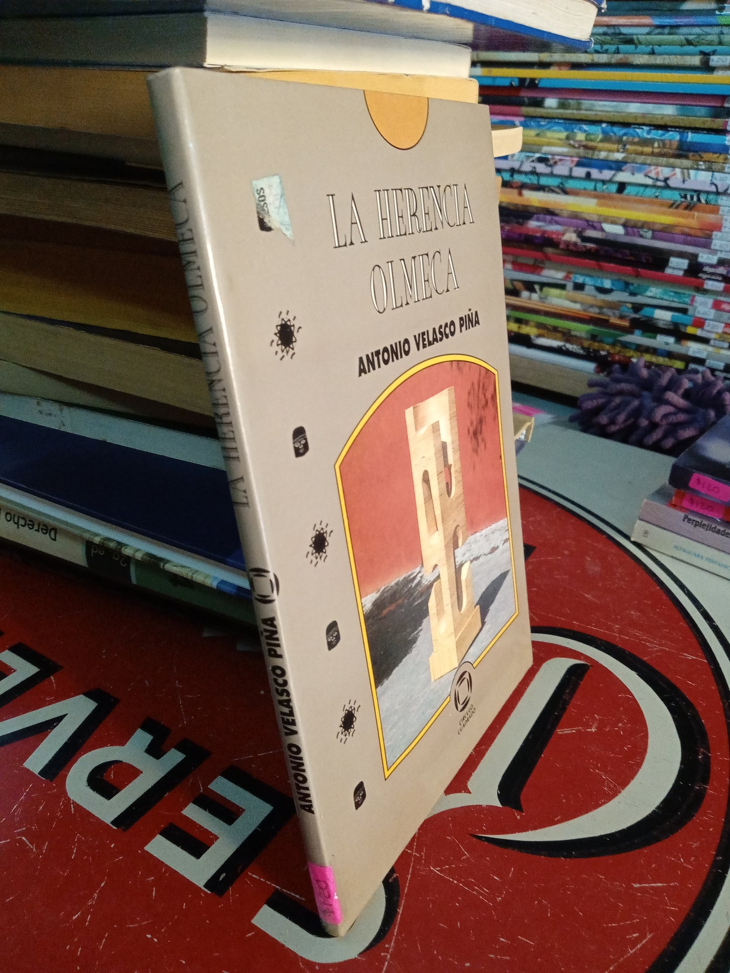 LA HERENCIA OLMECA POR ANTONIO VELASCO PIÑA USADO NOVELA LITERARIO 207