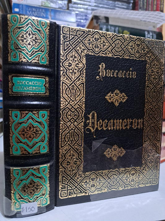 EL DECAMERON PARTE 1 Y 2 GIOVANNI BOCCACIO USADO NOVELA JUÁREZ