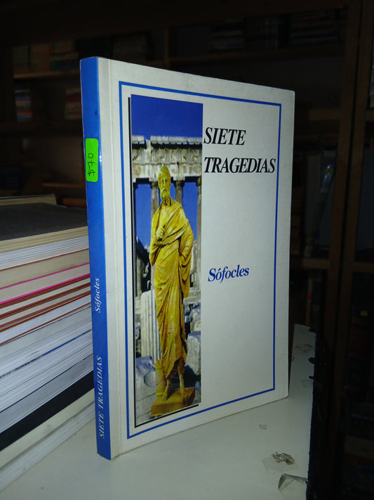 SIETE TRAGEDIAS POR SÓFOCLES USADO TEATRO LITERARIO 207
