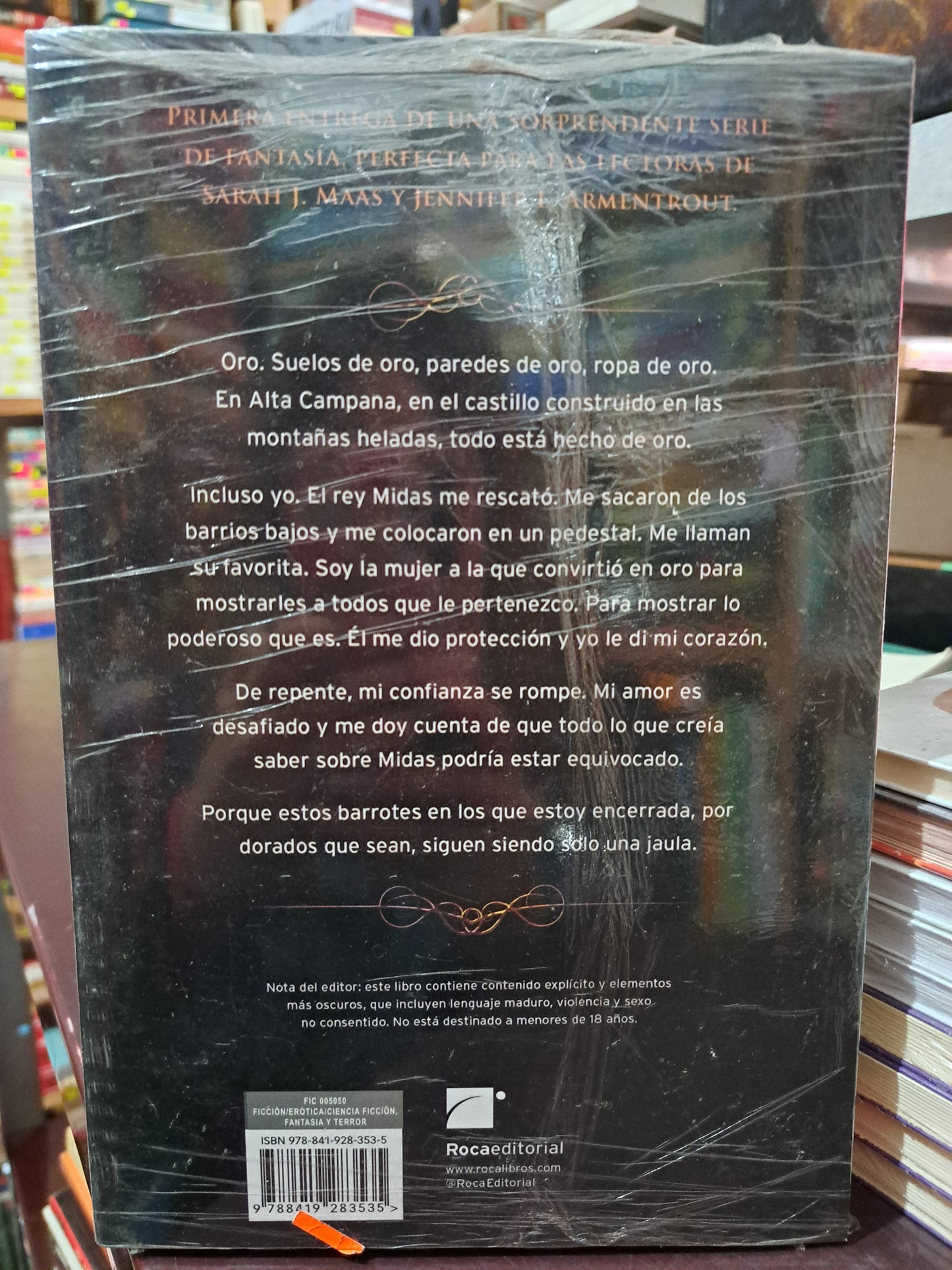 LA PRISIONERA DE ORO RAVEN KENNEDY NUEVO LIBROS NUEVOS LITERARIO 305