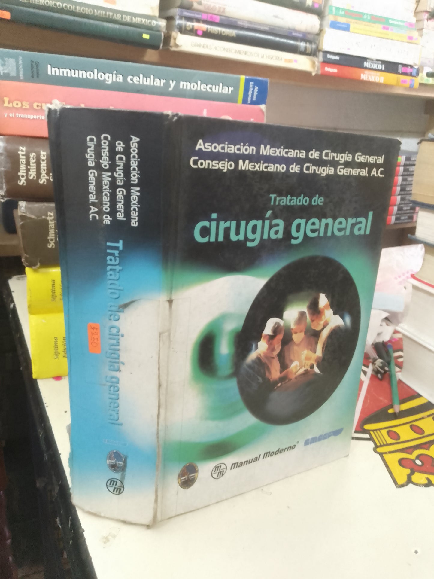 TRATADO DE CIRUGÍA GENERAL COORDINADO POR GUILLERMO LEÓN LÓPEZ USADO MEDICINA LITERARIO 207