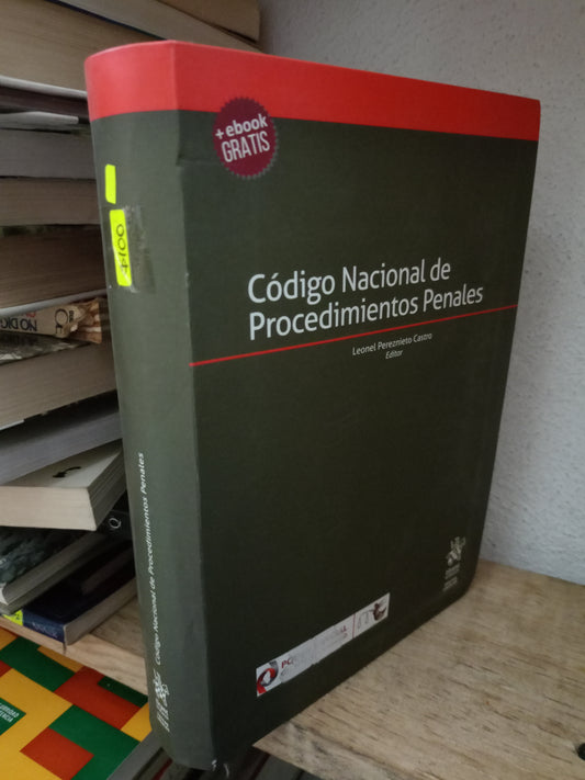 CODIGO NACIONAL DE PROCEDIMIENTOS PENALES POR LEONEL PEREZNIETO CASTRO USADO DERECHO LITERARIO 305