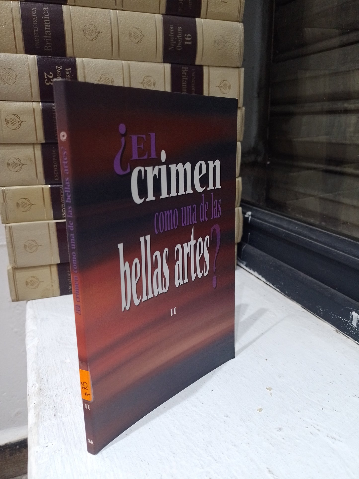 ¿EL CRIMEN COMO UNA DE LAS BELLAS ARTES? II POR DESCONOCIDO USADO NOVELA JUAREZ 515