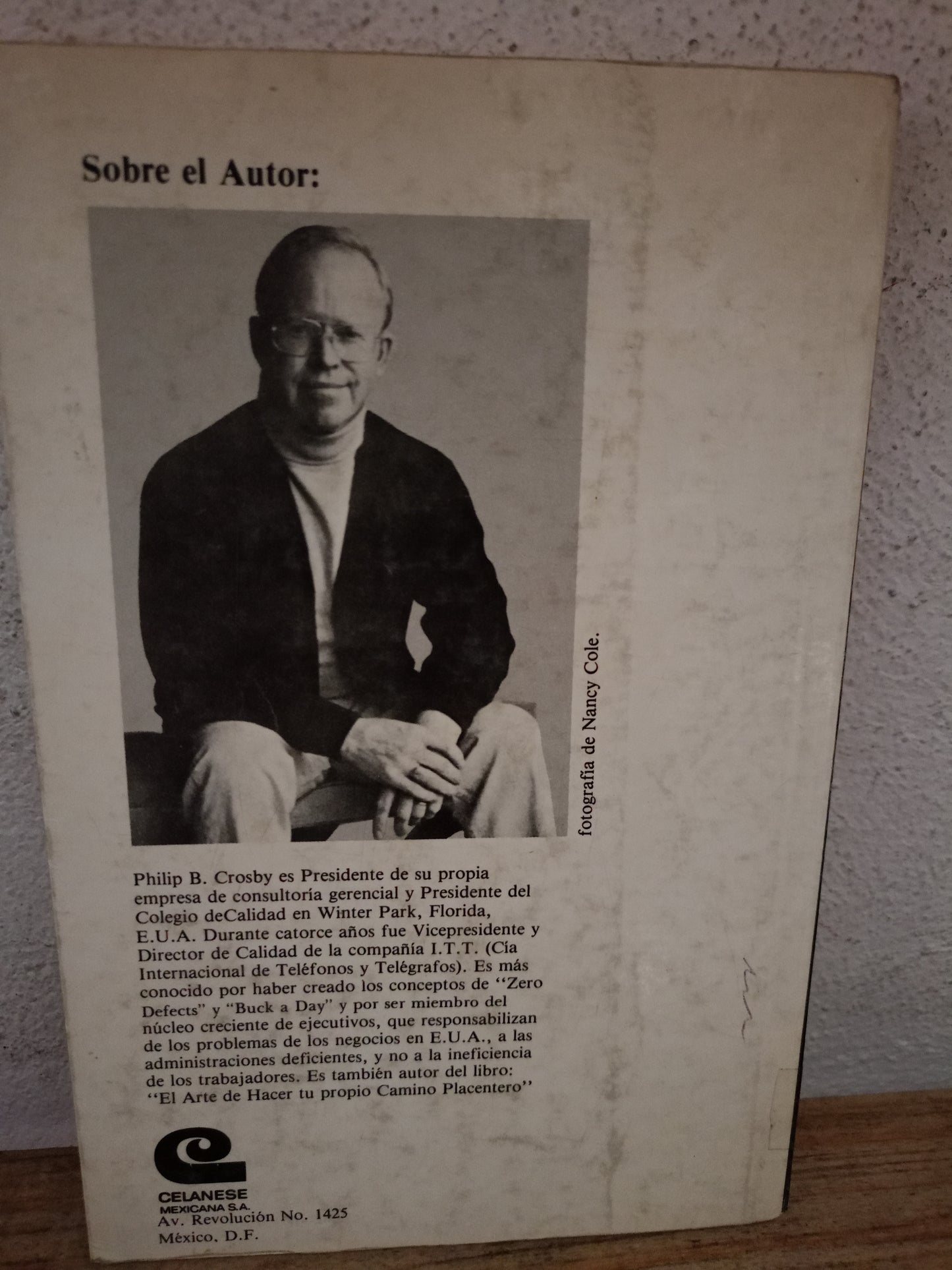 LA CALIDAD ES GRATIS POR PHILIP B. CROSBY USADO ADMINISTRACIÓN LITERARIO 305