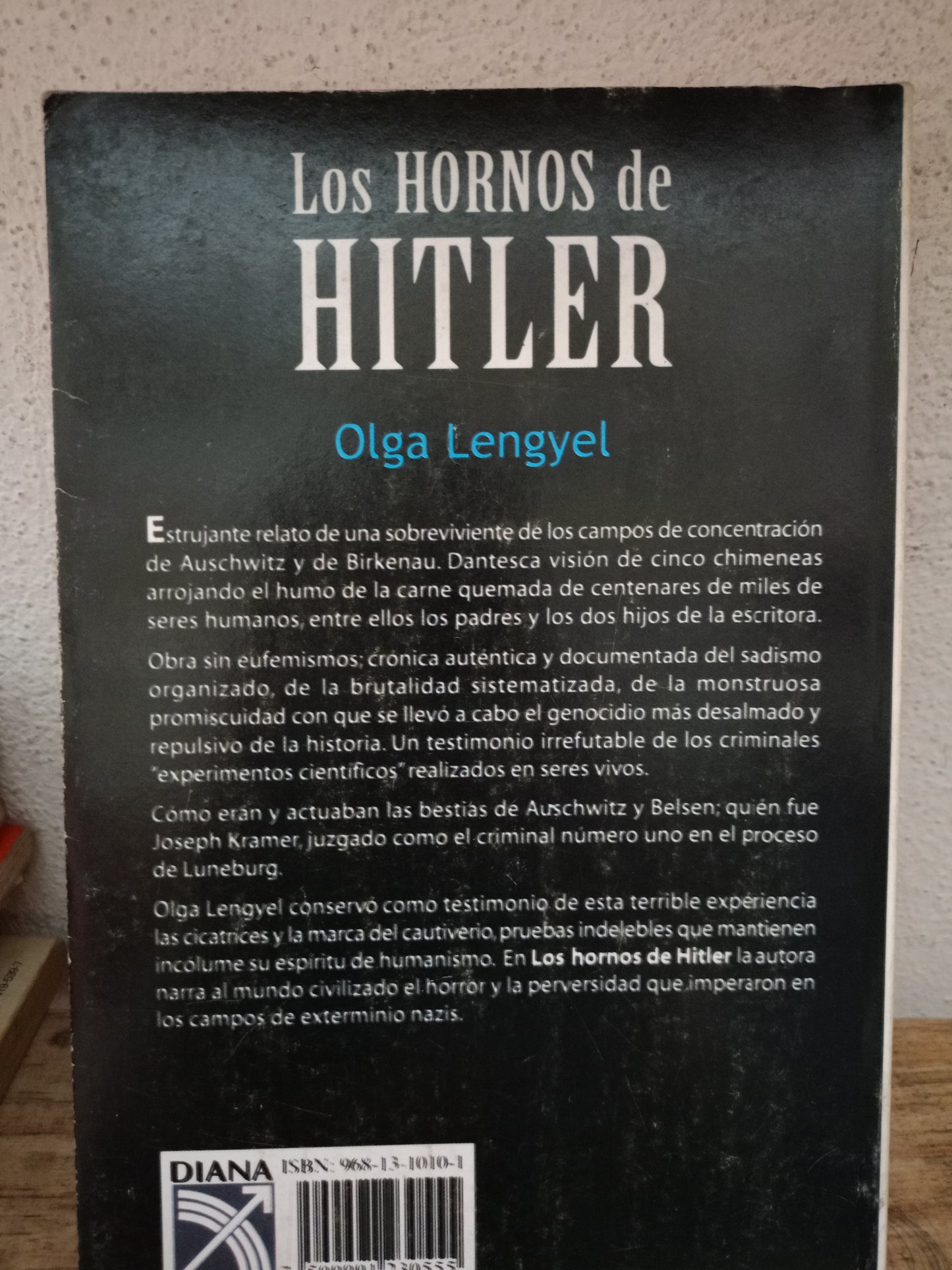 LOS HORNOS DE HITLER OLGA LENGYEL USADO NOVELA LITERARIO 305