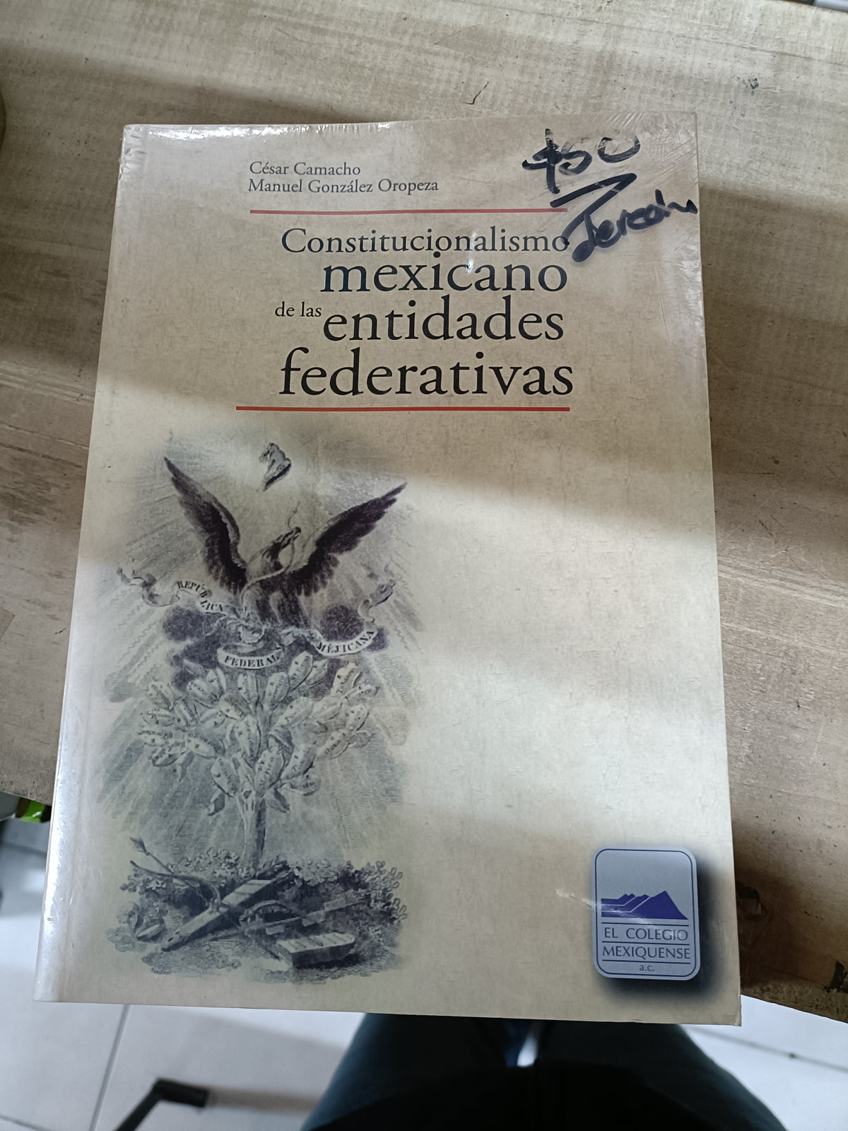 CONSTITUCIONALISMO MEXICANO DE LAS ENTIDADES FEDERATIVAS POR CESAR CAMACHO, MANUEL GONZALEZ USADO DERECHO LITERARIO 207