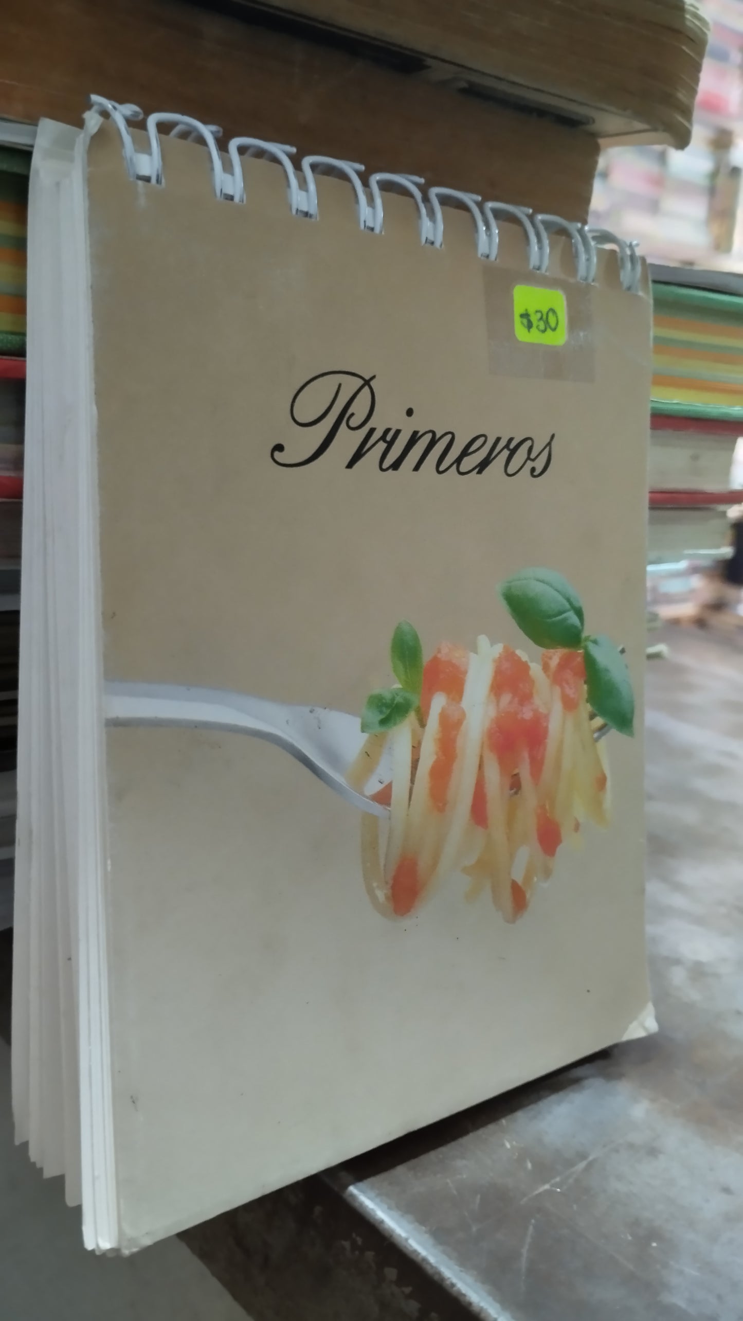 PRIMEROS LIBRO USADO COCINA ALDAMA